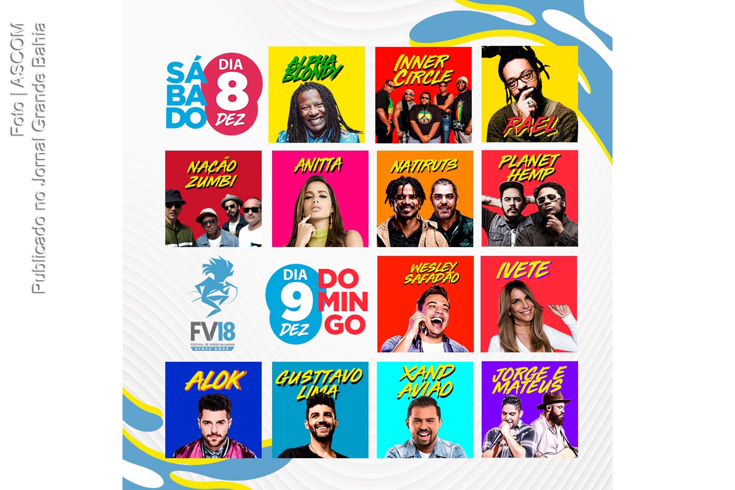 Reggae e pop agitam o Festival de Verão Salvador 2018