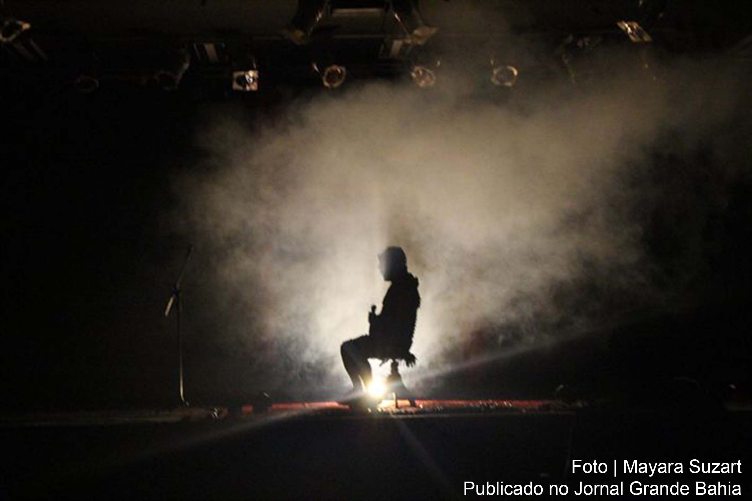 Cena do espetáculo 'Sexo, Drogas e Axé Music' que encerrou a programação da Semana da Cultura.