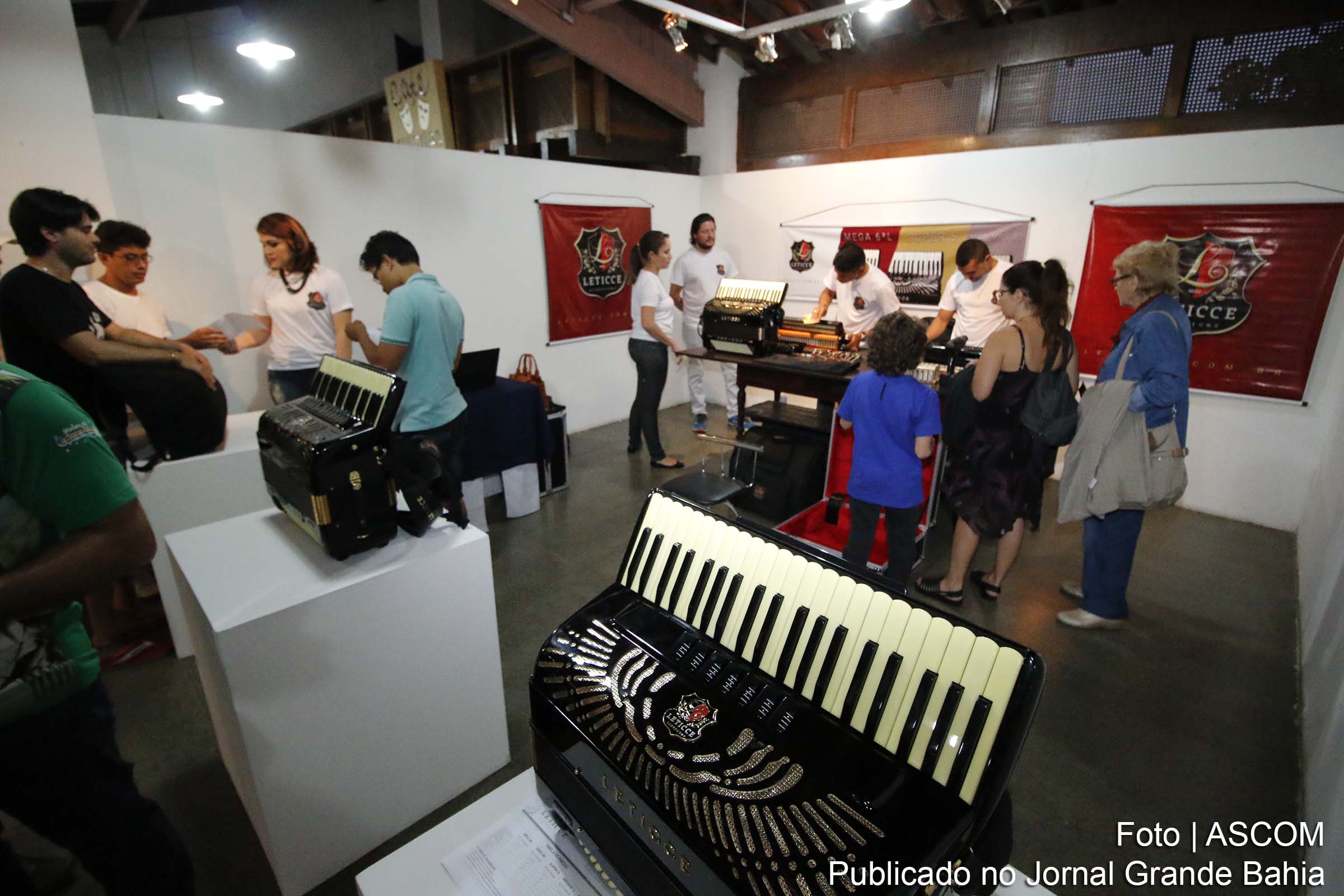 Exposição Temática com exibição de obras de arte de artistas locais relacionadas ao universo da sanfona promete movimentar o Festival Internacional da Sanfona.