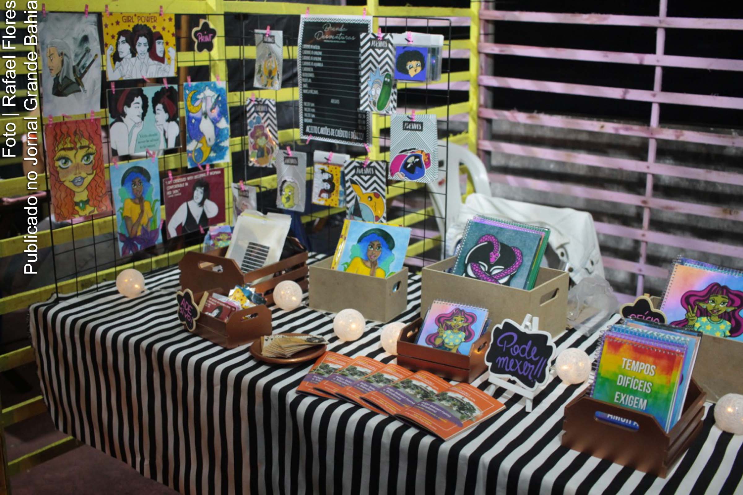 Feira Camelô do Feira Noise Festival tem o objetivo de incentivar empreendedores e marcas locais.