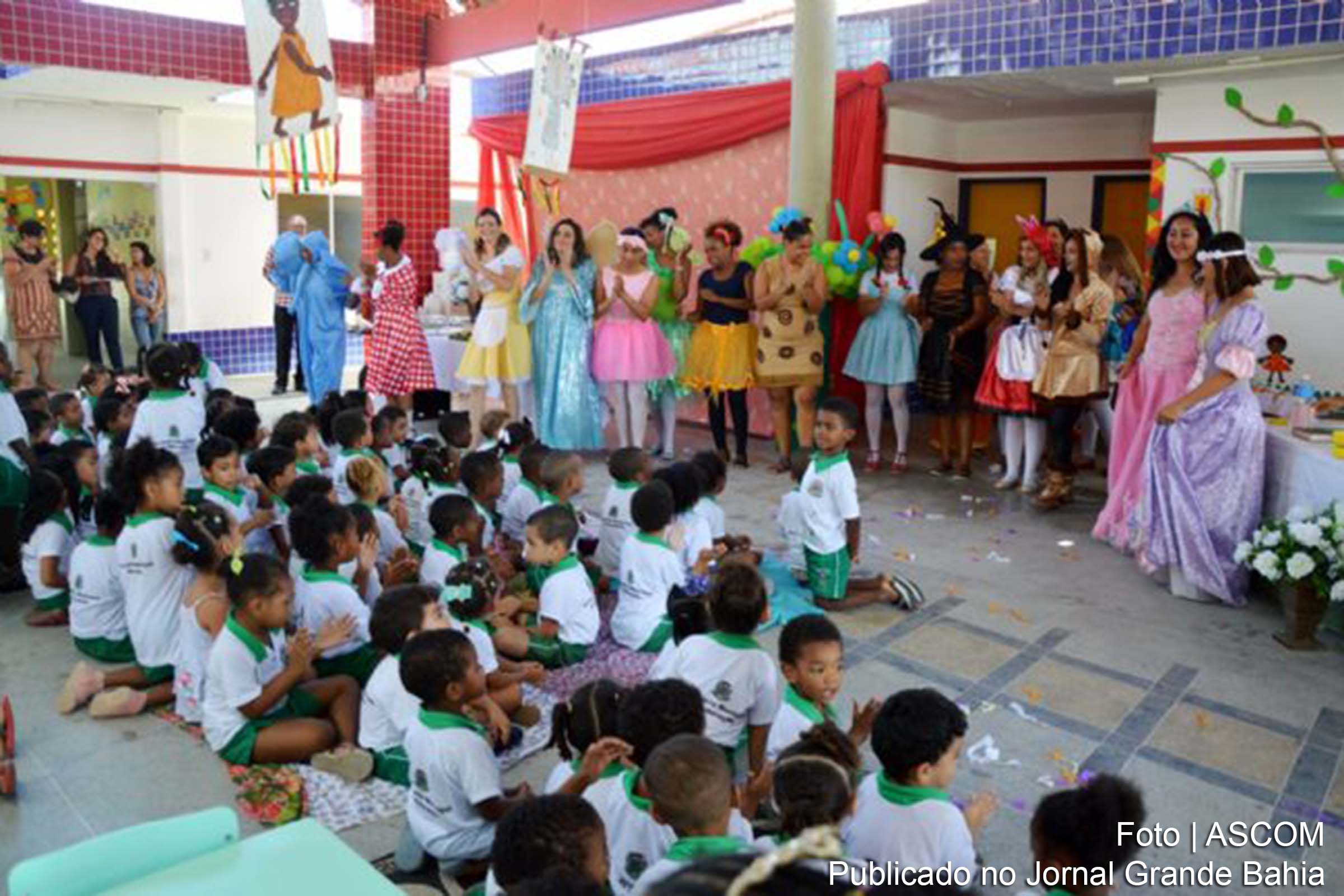 Inauguração do Cantinho da Leitura em Centro Municipal de Educação Infantil.