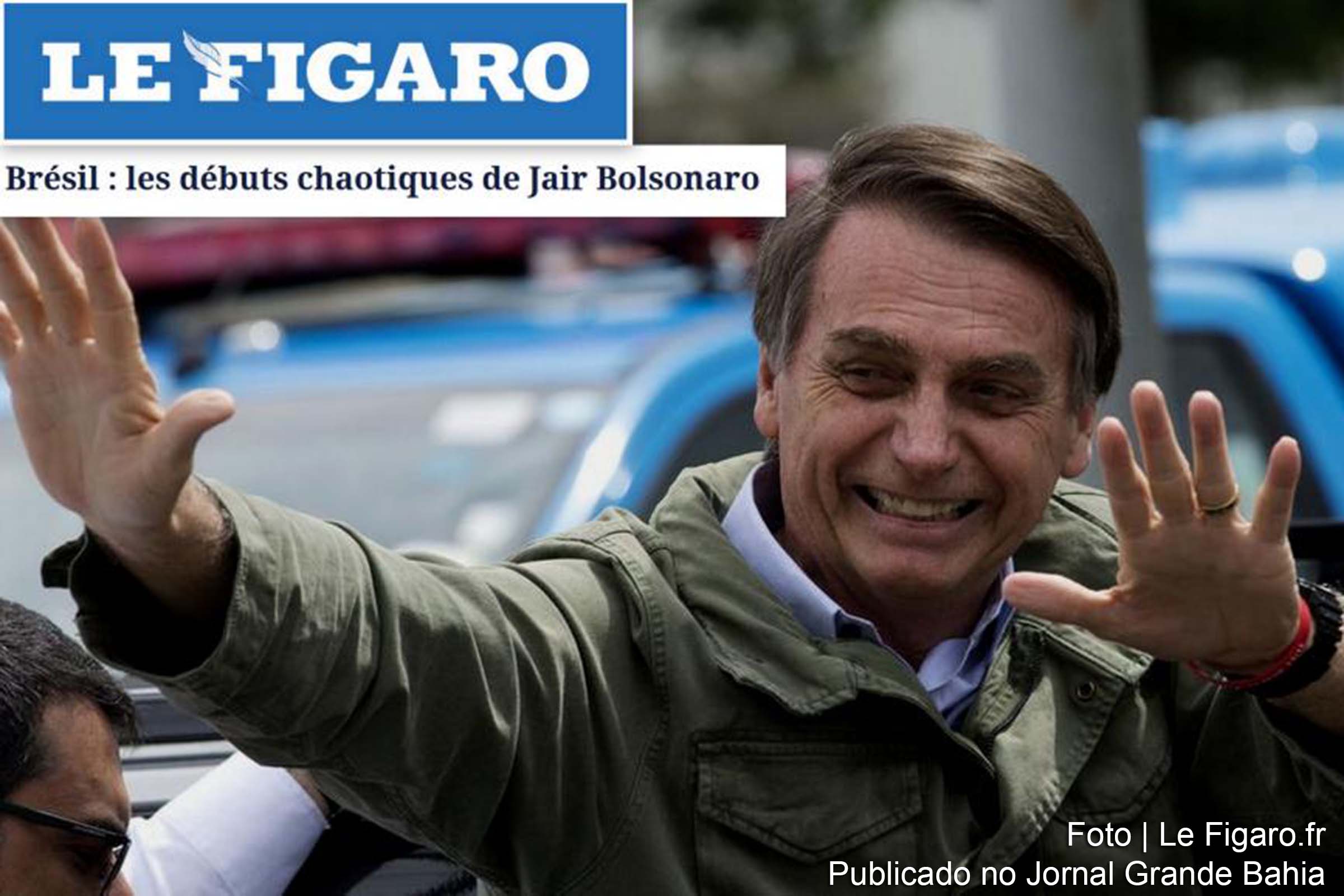 Le Figaro descreve “início caótico” nas decisões do presidente eleito Jair Bolsonaro