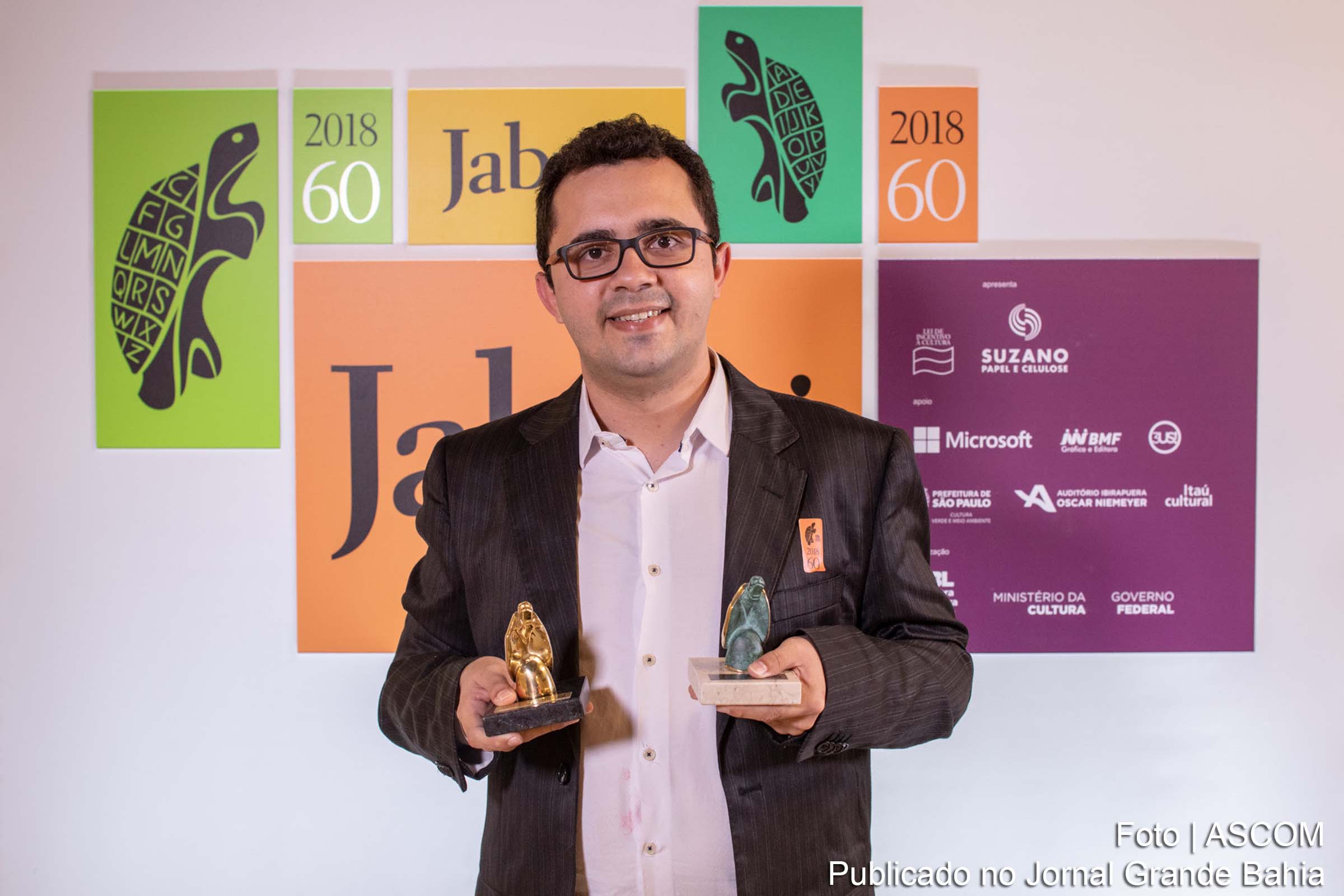 Mailson Furtado, autor do livro ‘À Cidade’, livro do ano no 60º Prêmio Jabuti.