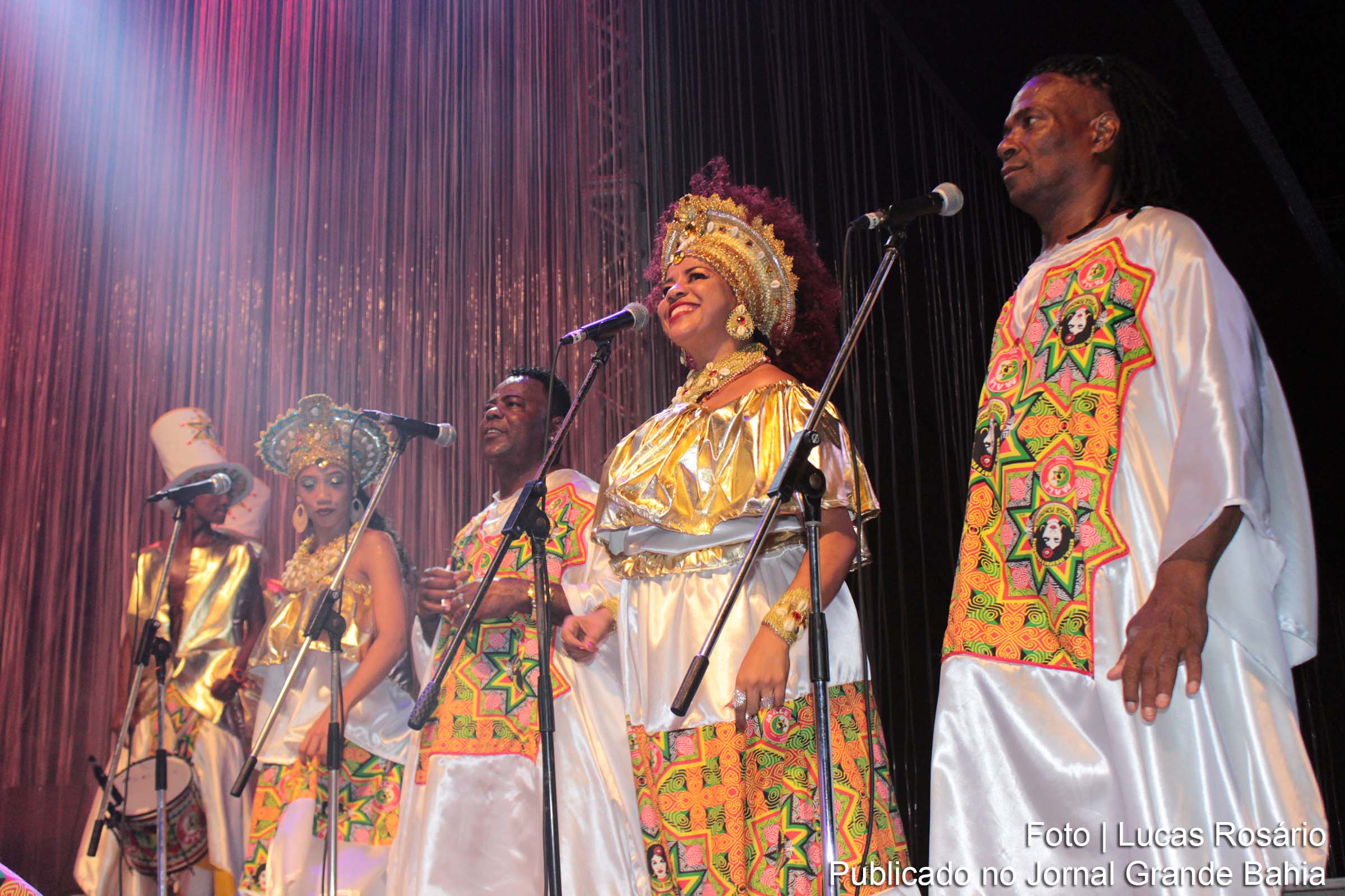 Bloco Afro Malê Debalê apresenta show no Largo Tereza Batista.