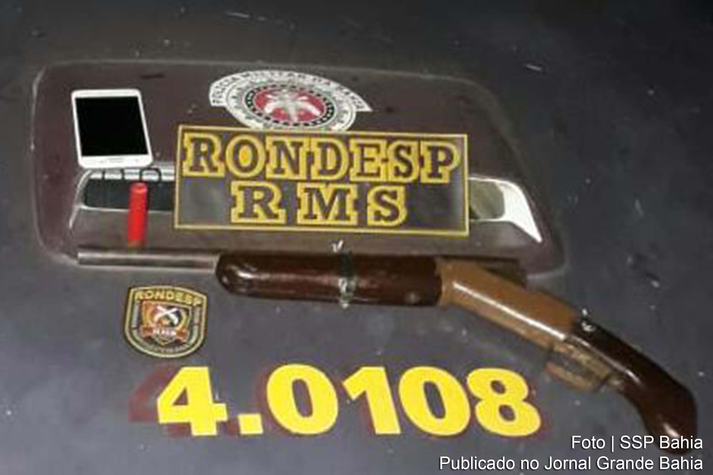 Assaltante é preso pela Rondesp RMS em Simões Filho