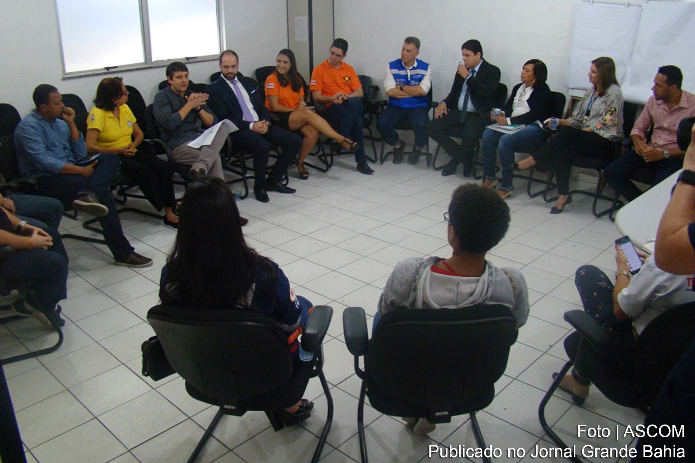Reunião de representantes de órgãos e entidades que compõem o Programa Vida no Trânsito.