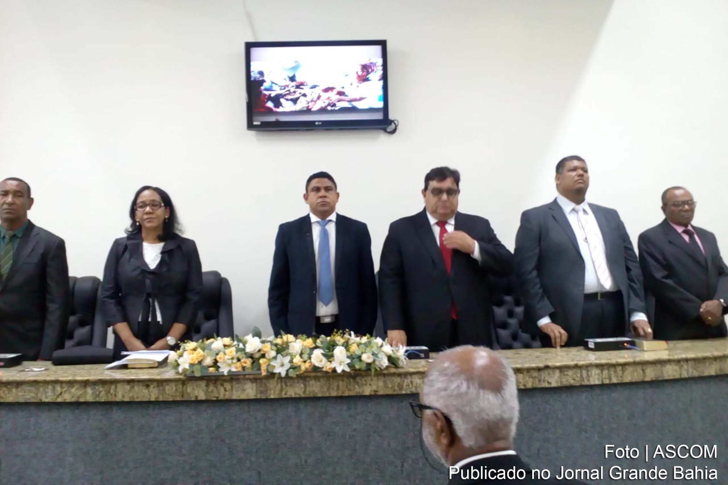 Câmara Municipal realiza sessão solene em comemoração ao aniversário de fundação da Igreja do Evangelho Quadrangular.