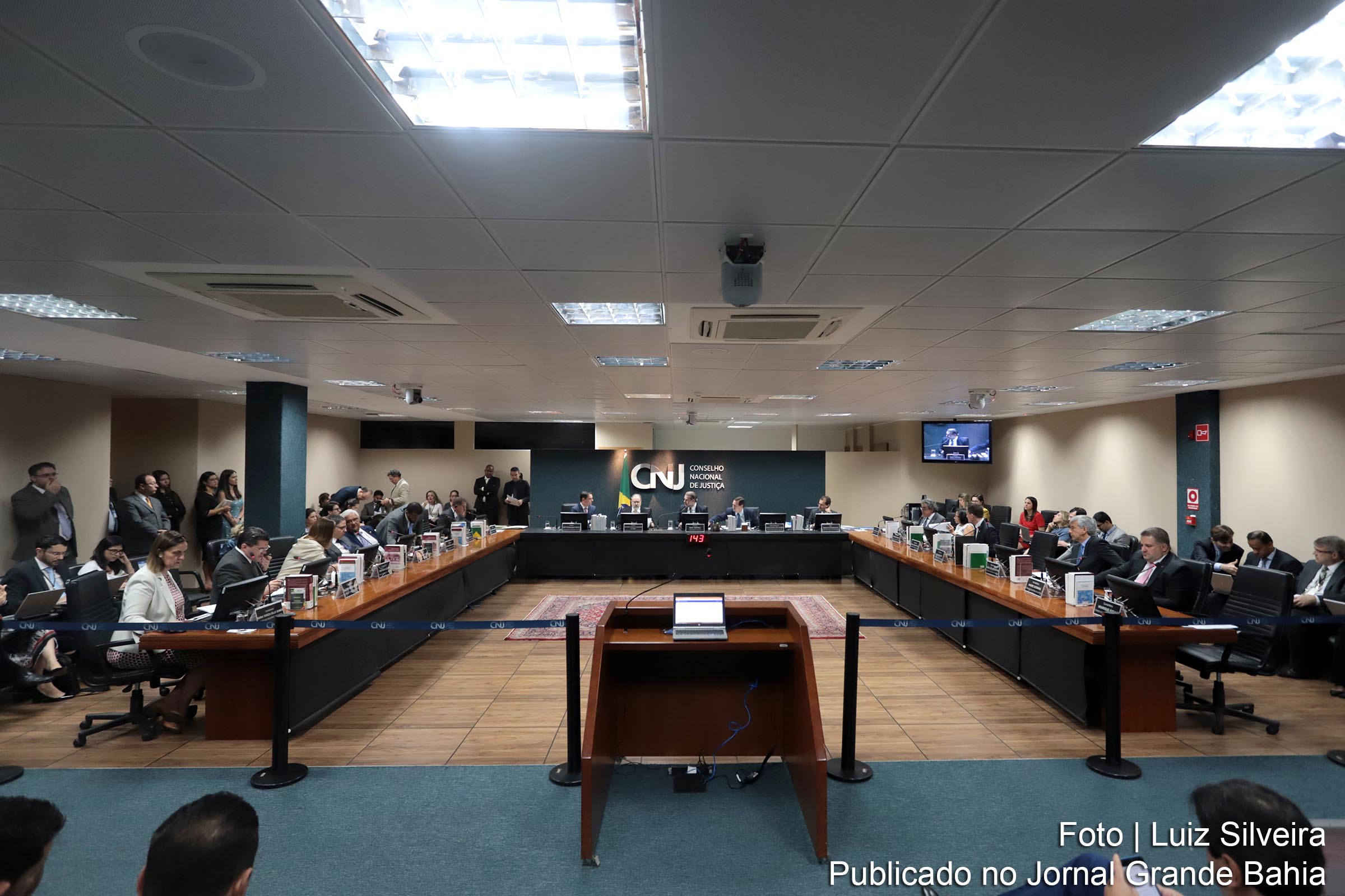 51ª Sessão Extraordinária do Conselho Nacional de Justiça (CNJ), presidida pelo ministro Dias Toffoli.