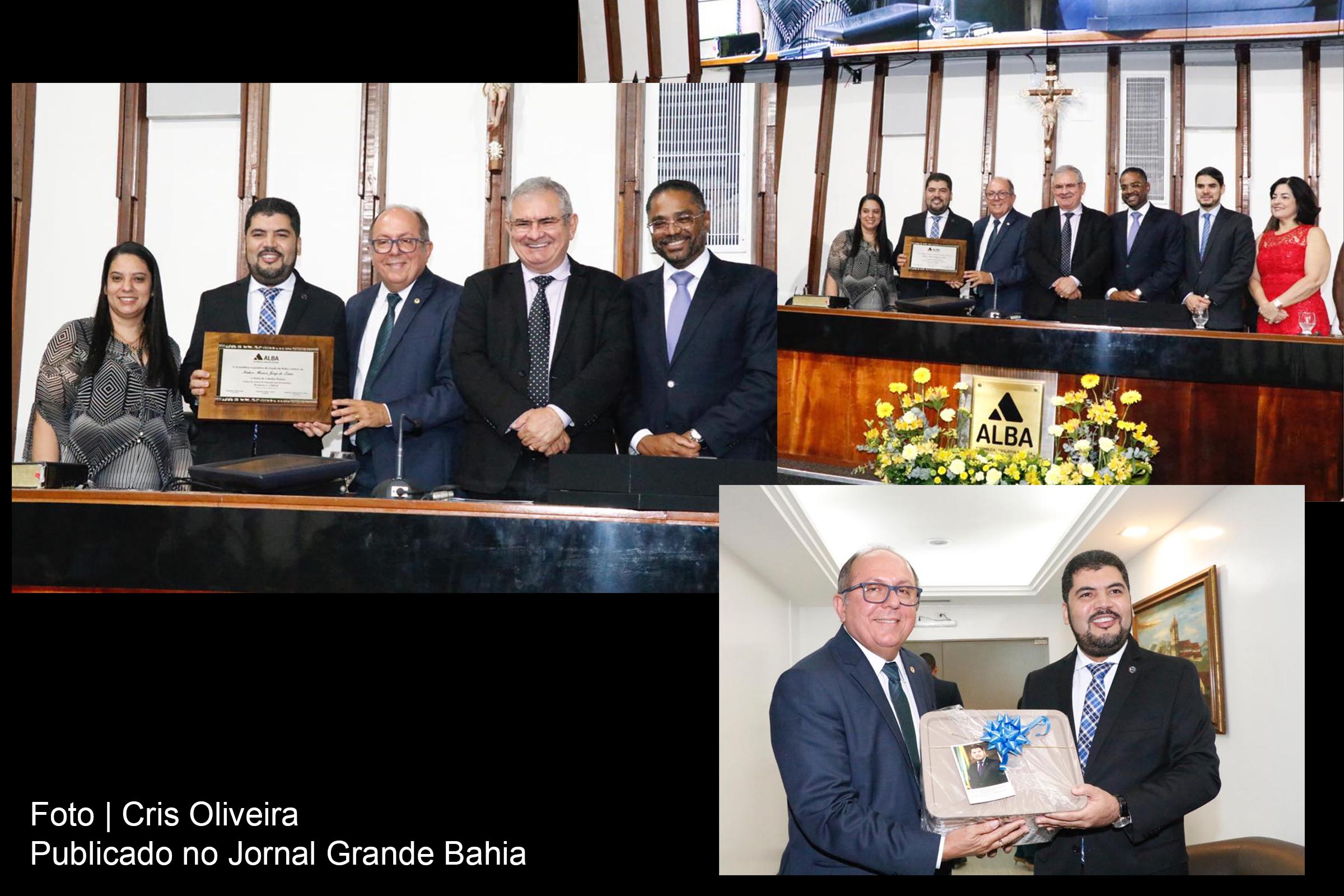 Por iniciativa do deputado José de Arimateia, ALBA outorga ao ministro da Indústria, Comércio Exterior e Serviços, Marcos Jorge de Lima, Título de Cidadão Baiano.