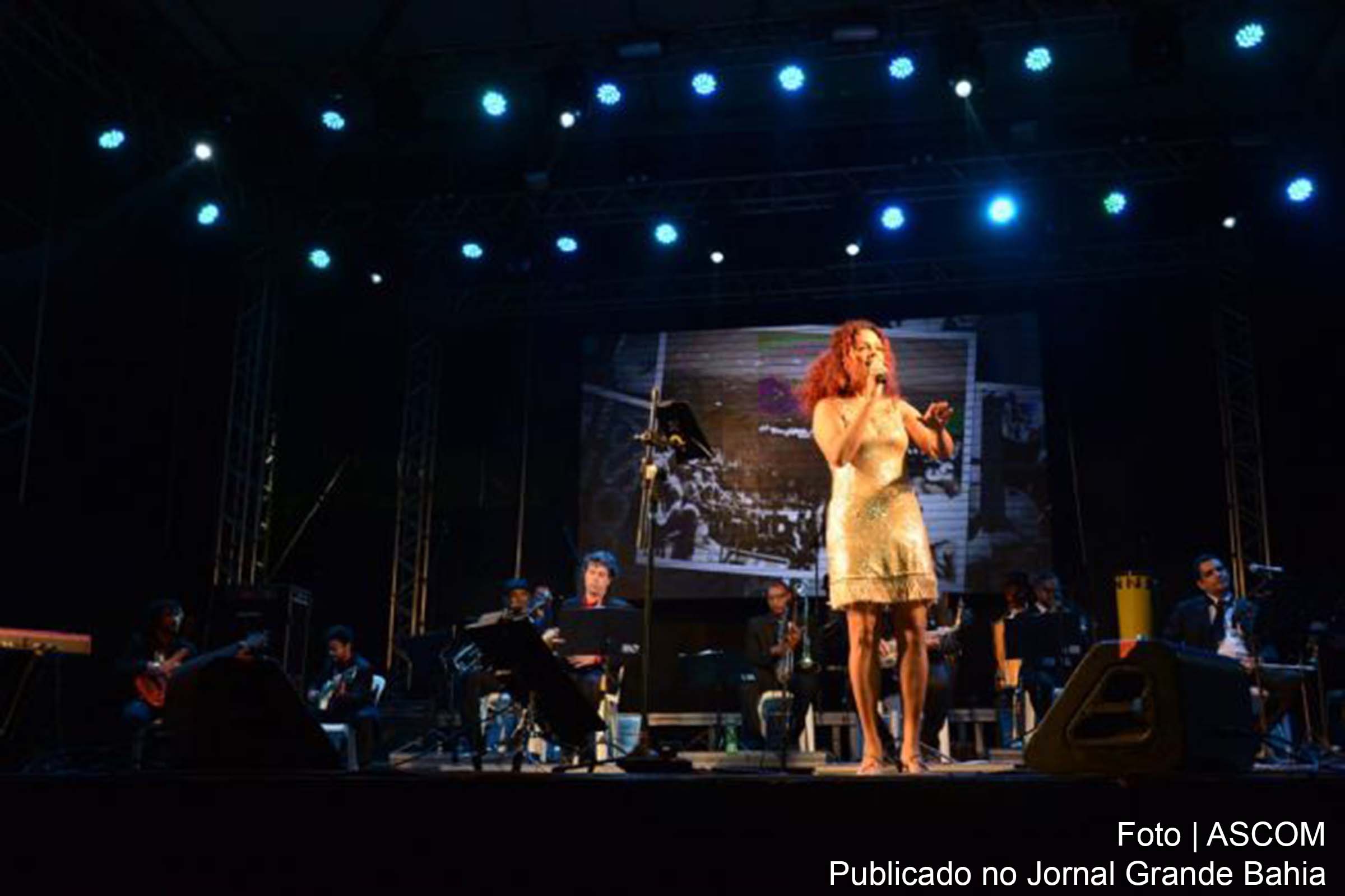 Orquestra Popular da Bahia encantou o público durante a noite de encerramento do Natal Encantado.
