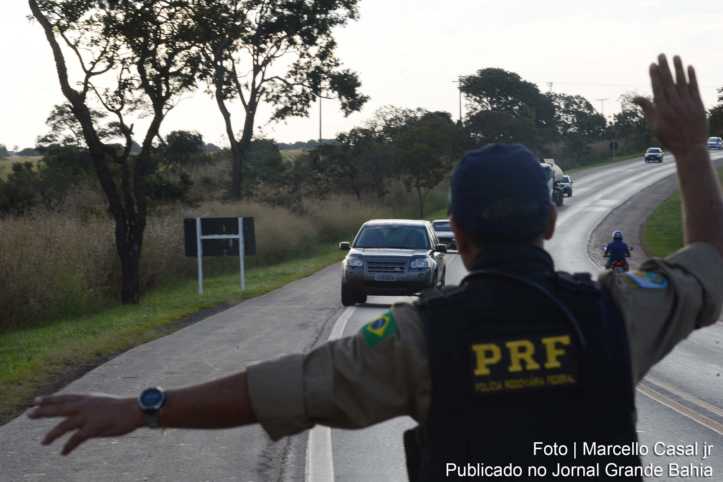 PRF intensifica fiscalização de condutas imprudentes.