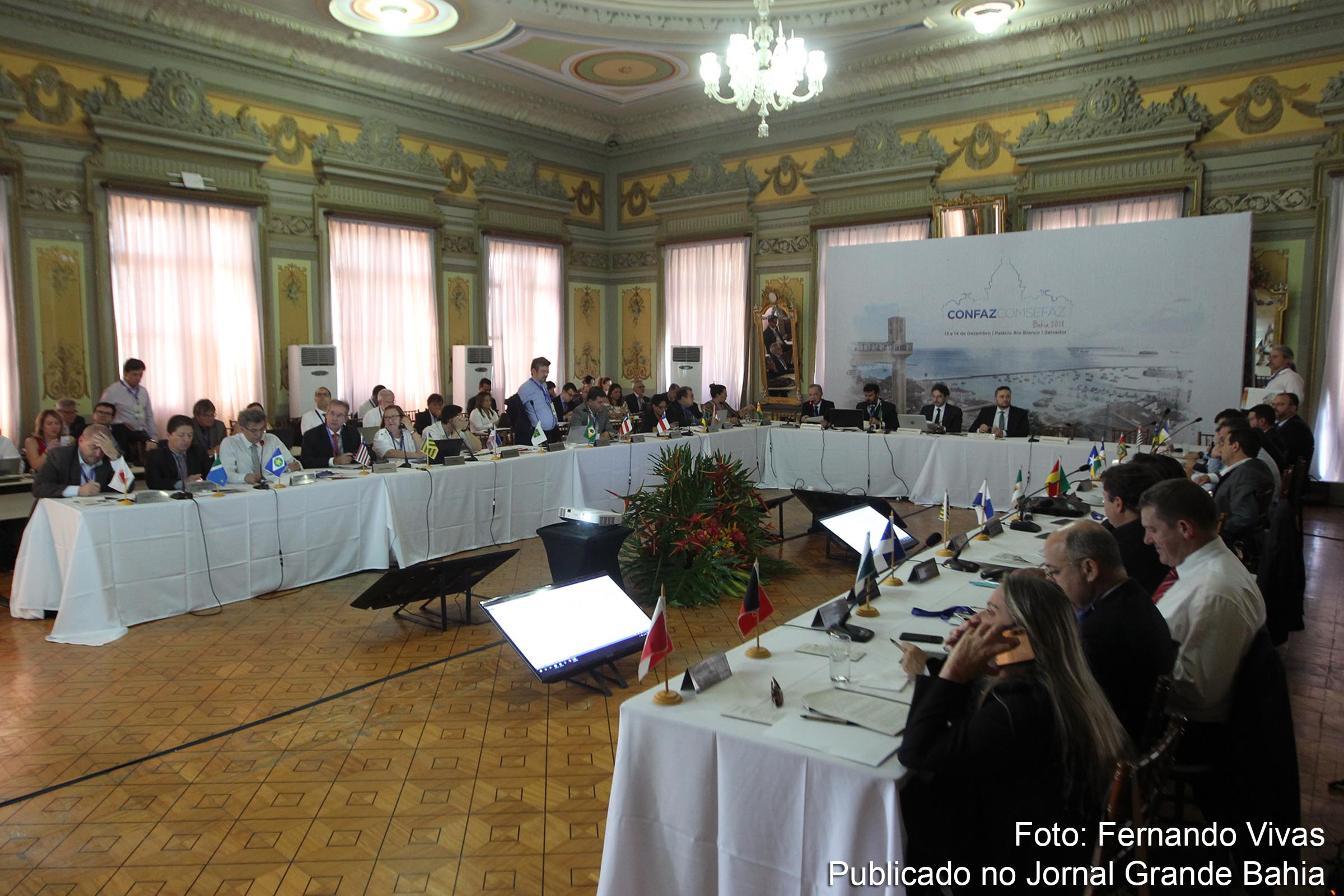 Reunião do Comitê dos Secretários de Fazenda dos Estados e do Distrito Federal (Comsefaz) e do Conselho Nacional de Política Fazendária (Confaz).