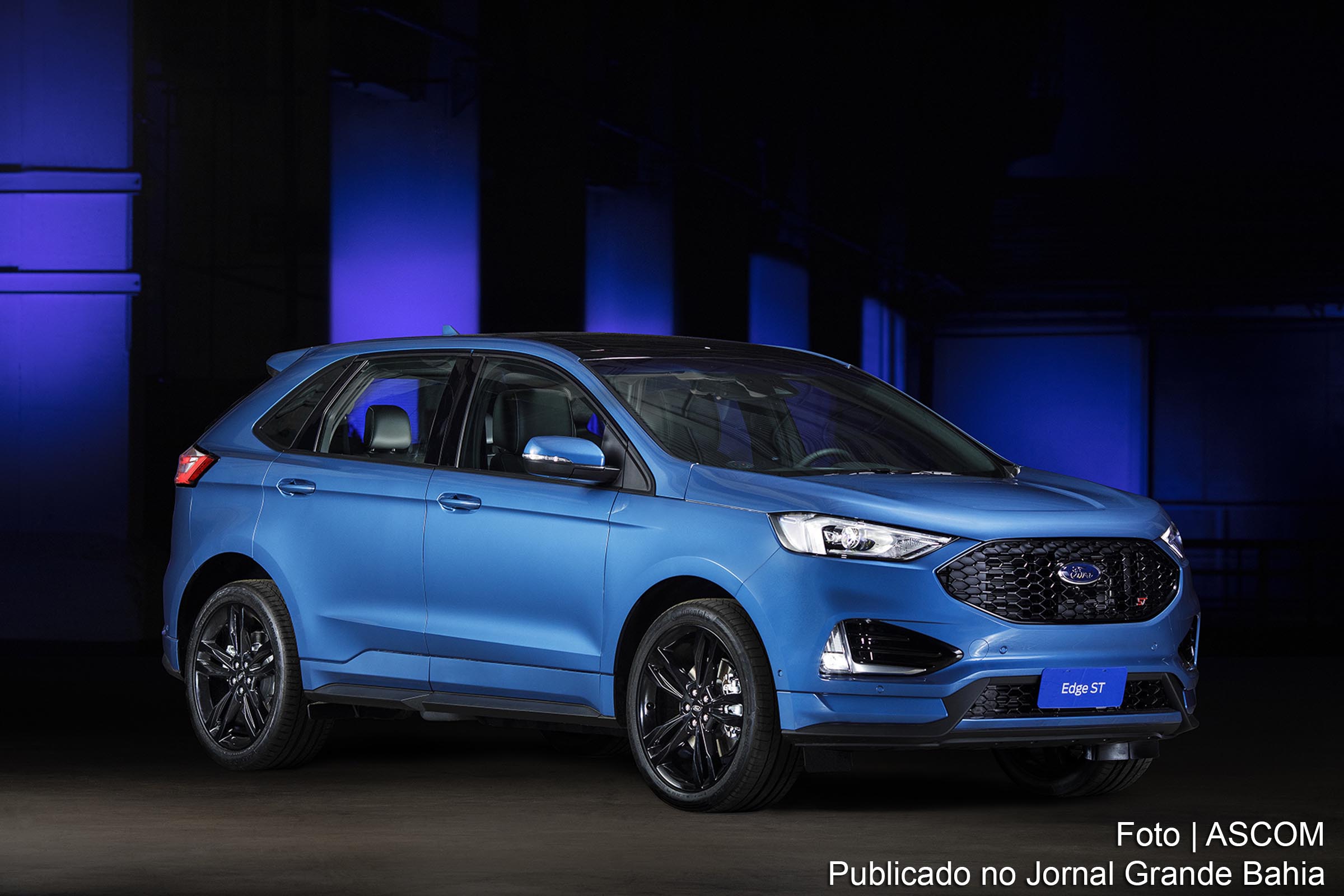 Veículo Ford Edge ST 2019.
