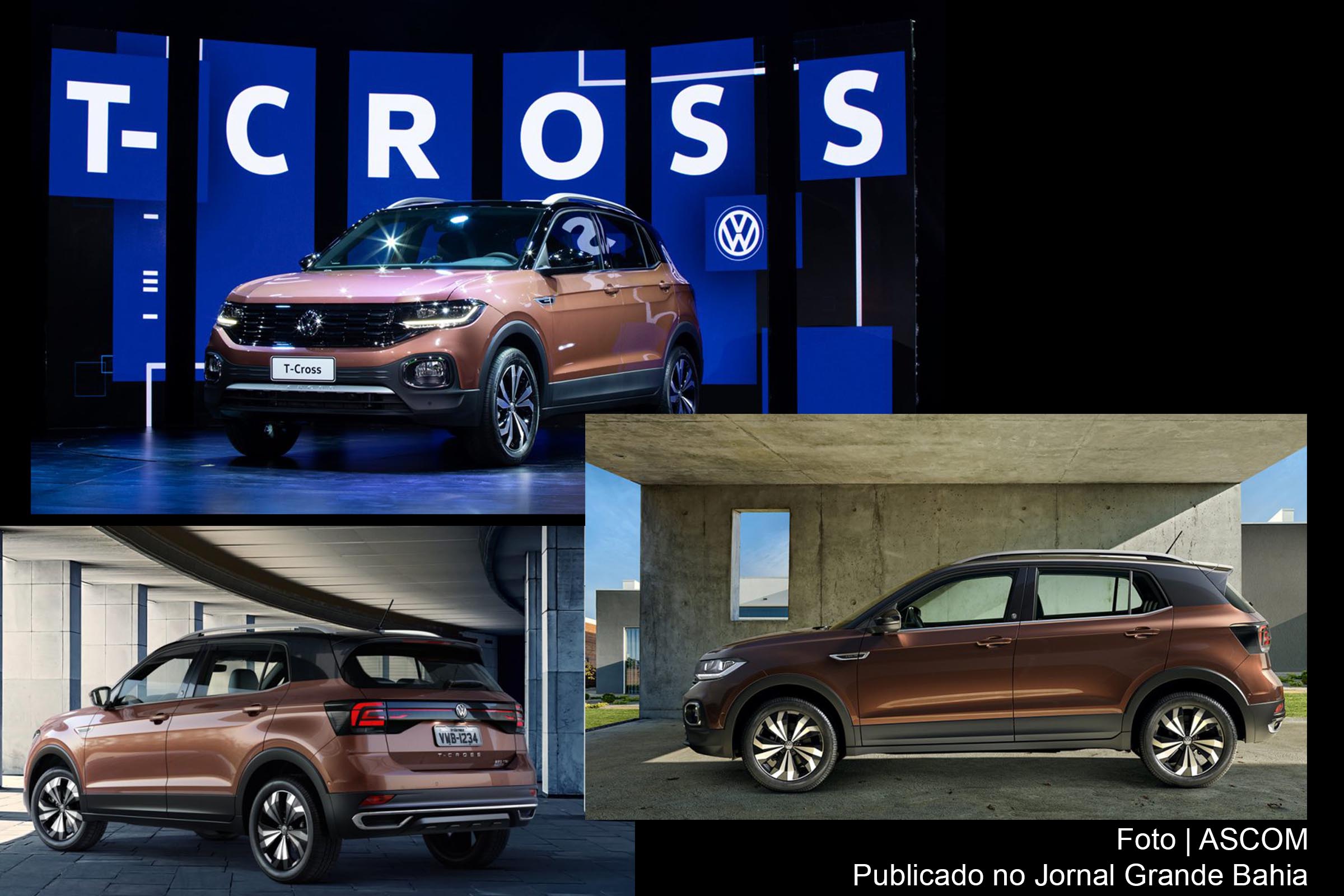Veículo Volkswagen (VW) T-Cross.