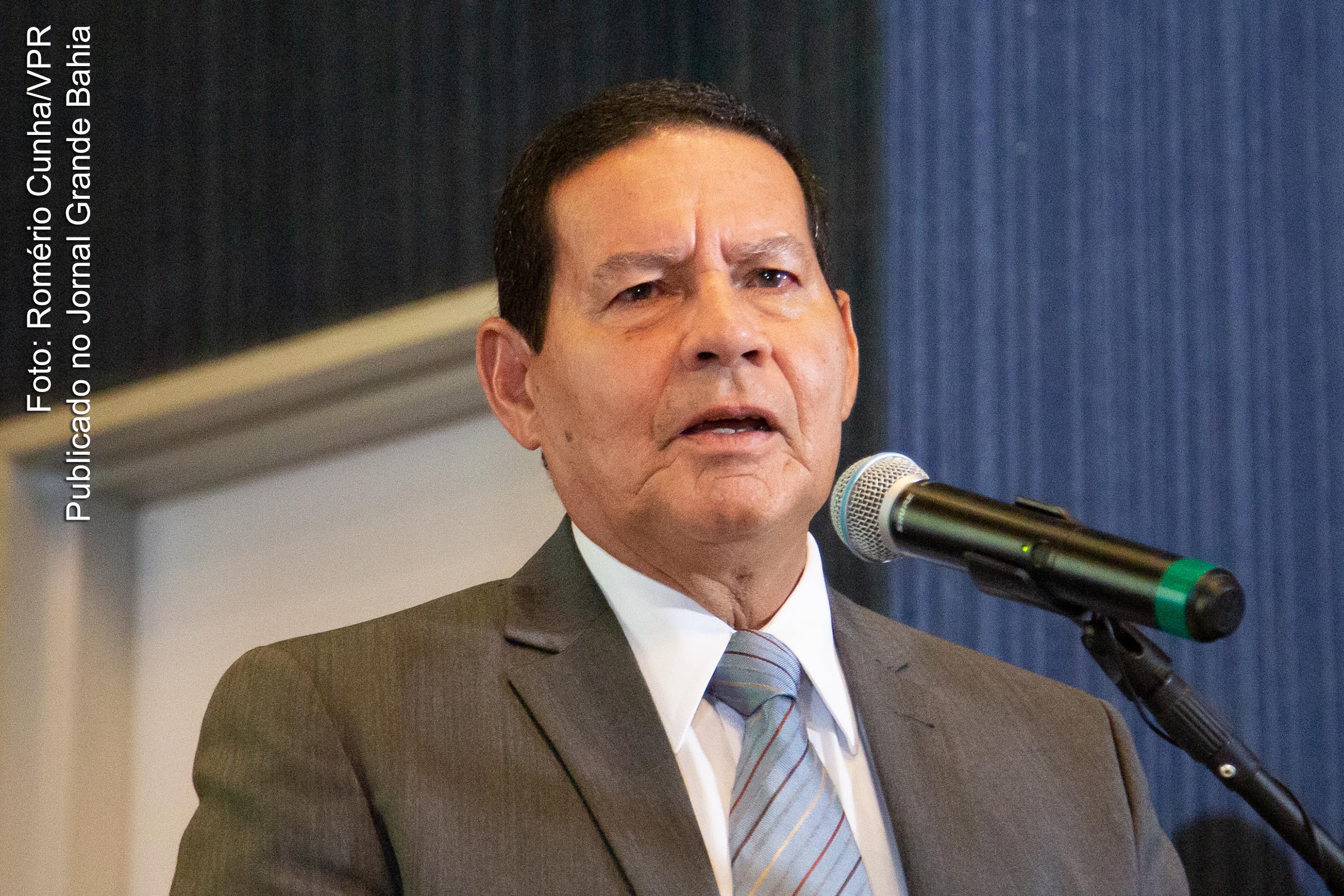 Vice-presidente Hamilton Mourão comenta ameaças ao deputado Jean Wyllys: “Crime contra a democracia’