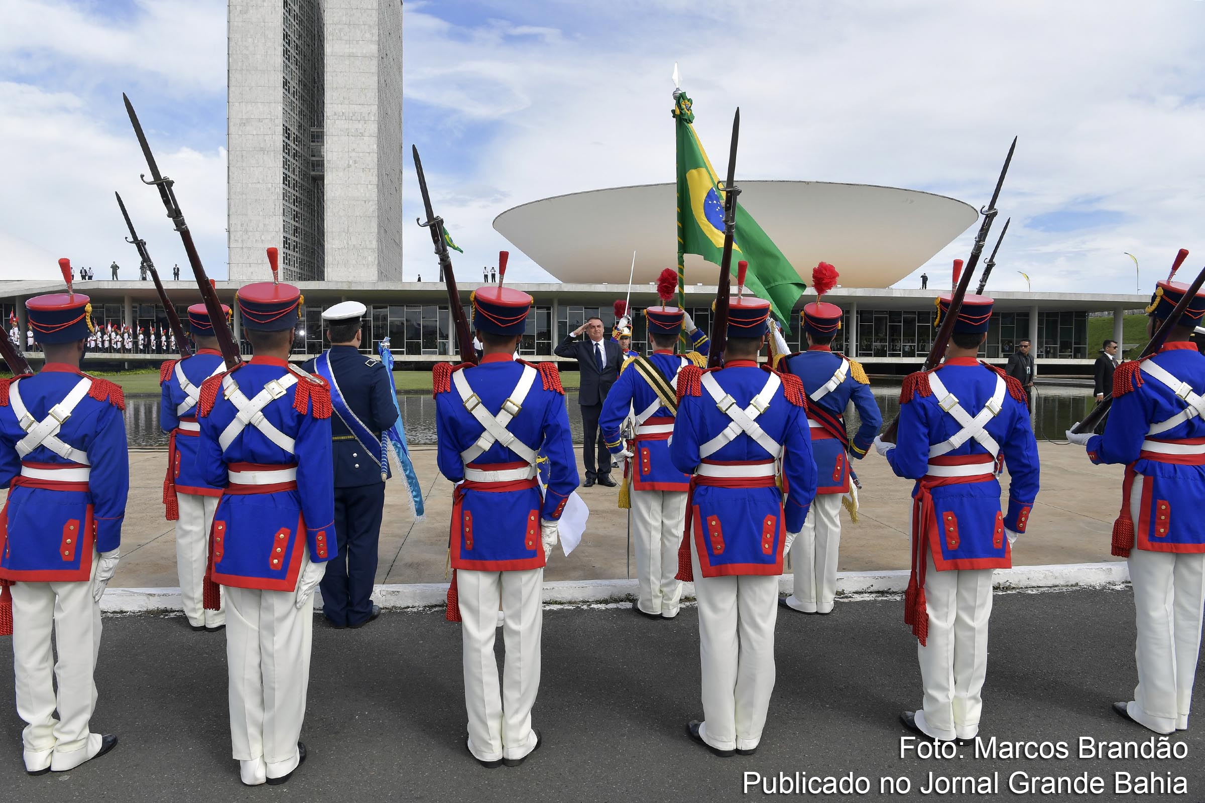 Cerimônia de posse de Jair Bolsonaro na presidência da República.