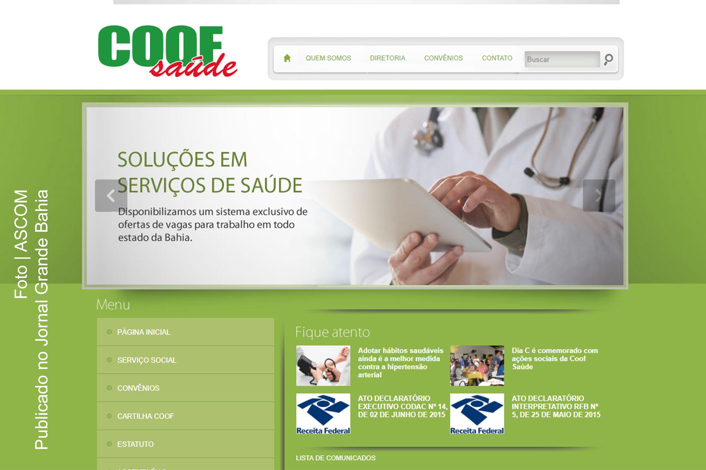 Cooperados da COOFSAÚDE tem salários garantidos pelo Município de Feira de Santana.