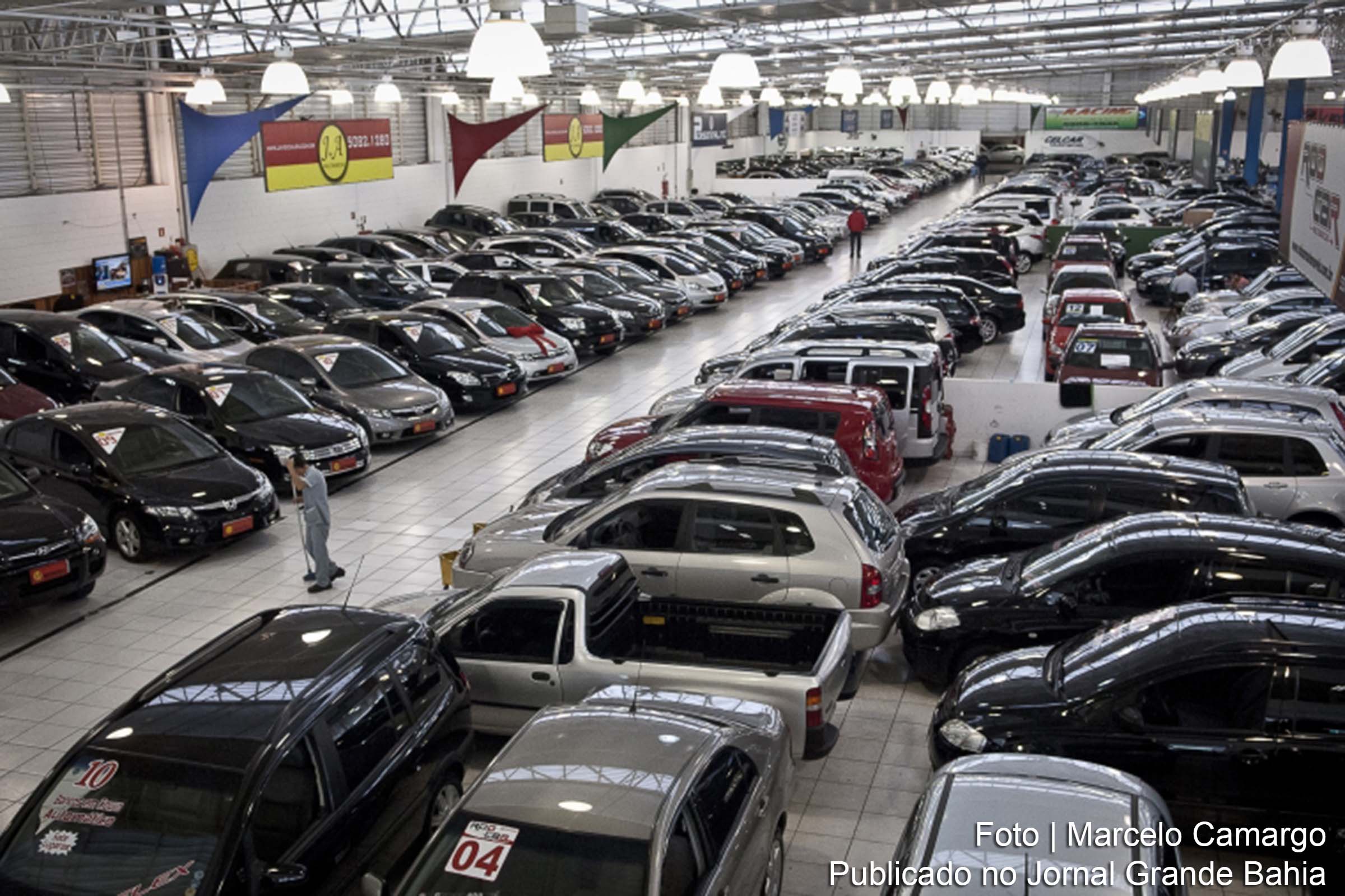 O licenciamento de de veículos também cresceu em 2018. O percentual foi de 14,6%.