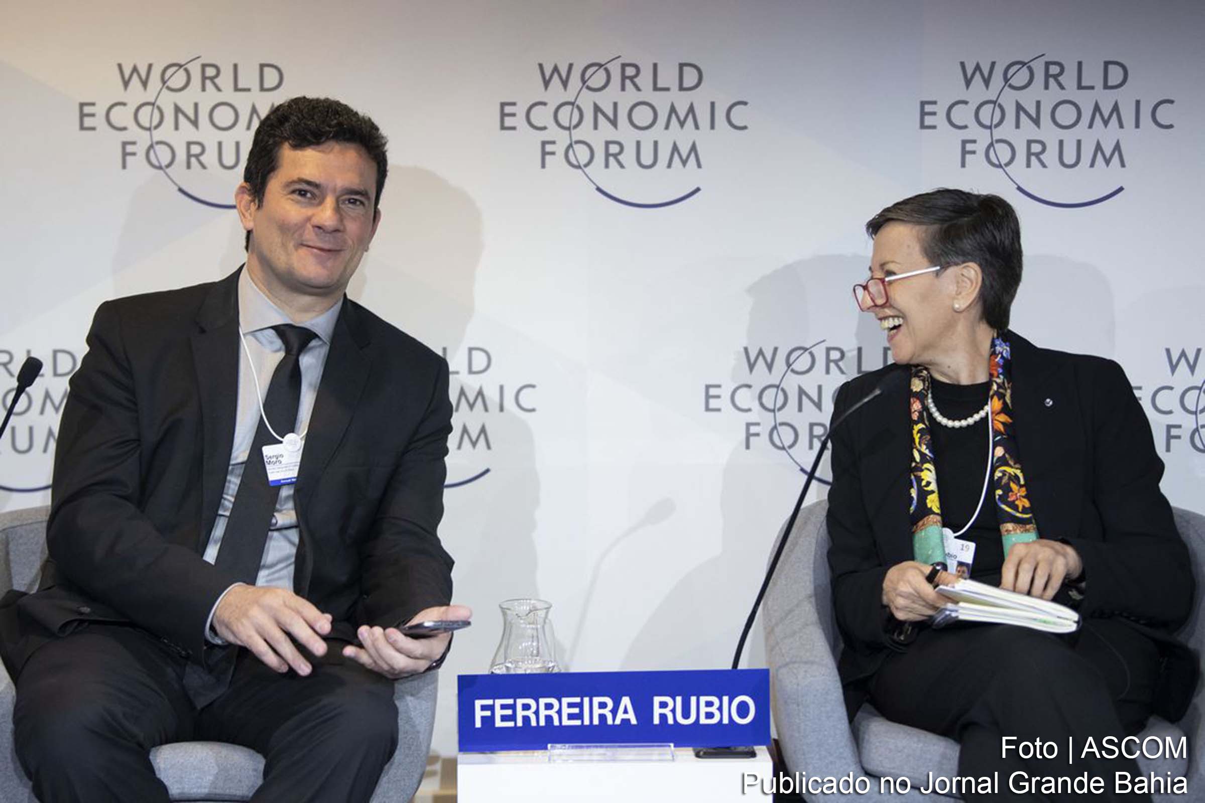 Presente no Fórum Econômico Mundial, em Davos, na Suíça, o ministro da Justiça e Segurança Pública, Sérgio Moro, defendeu o combate à corrupção como uma forma de impulsionar a confiança no país.