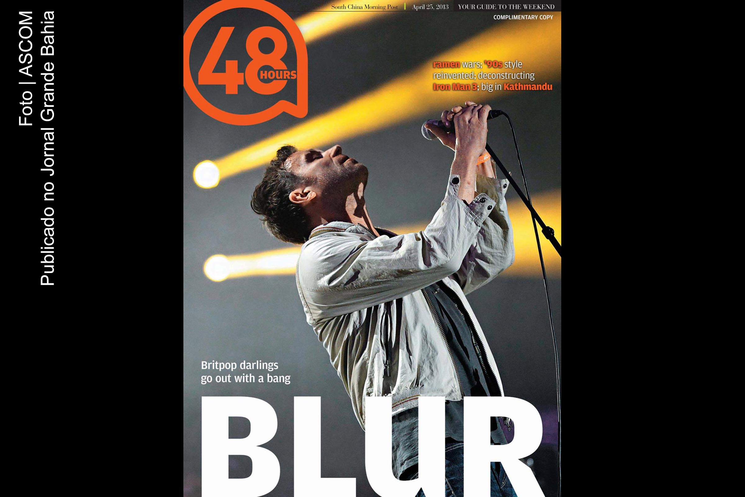 Capa da revista '48 Horas'.