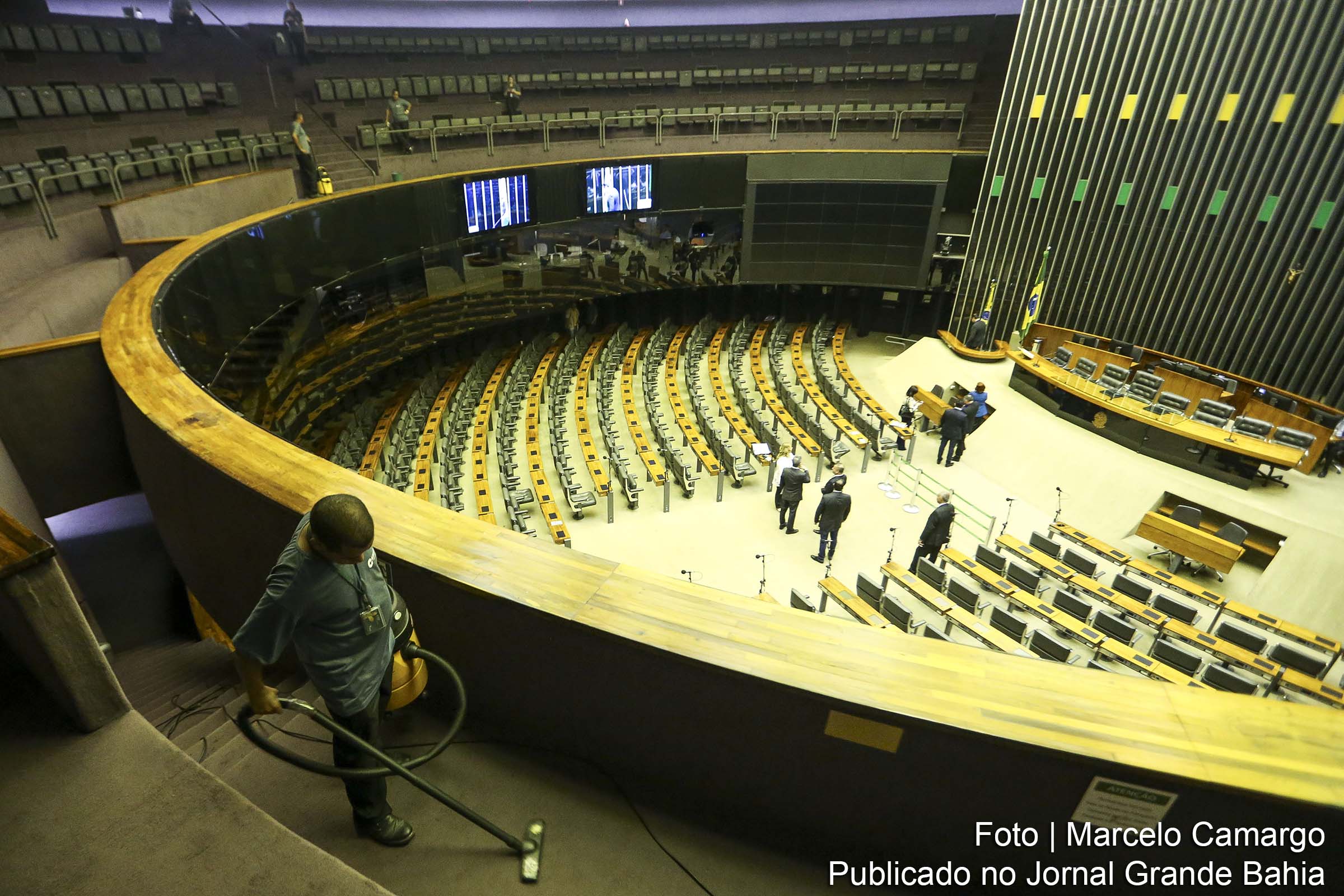 Preparativos para a posse movimentam o Congresso.