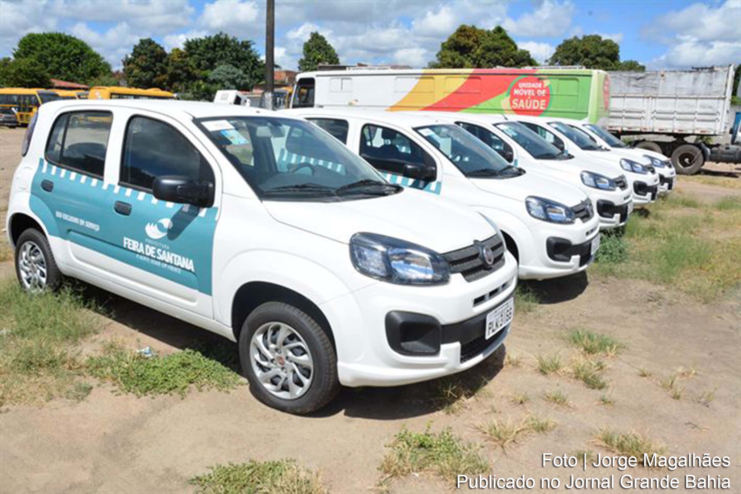 Nove veículos zero quilômetros estarão disponíveis para realizarem serviços nos próximos dias.