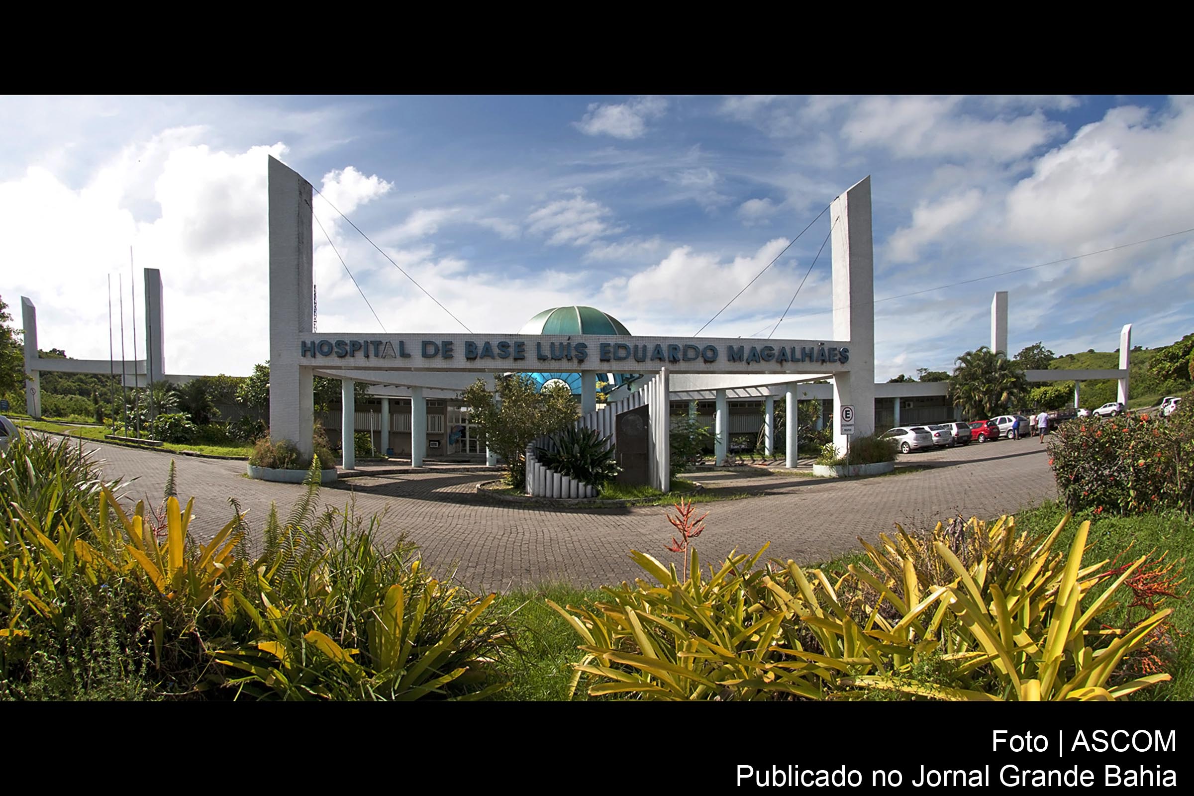 Fachada do Hospital de Base Luis Eduardo Magalhães (Hospital de Base de Itabuna).