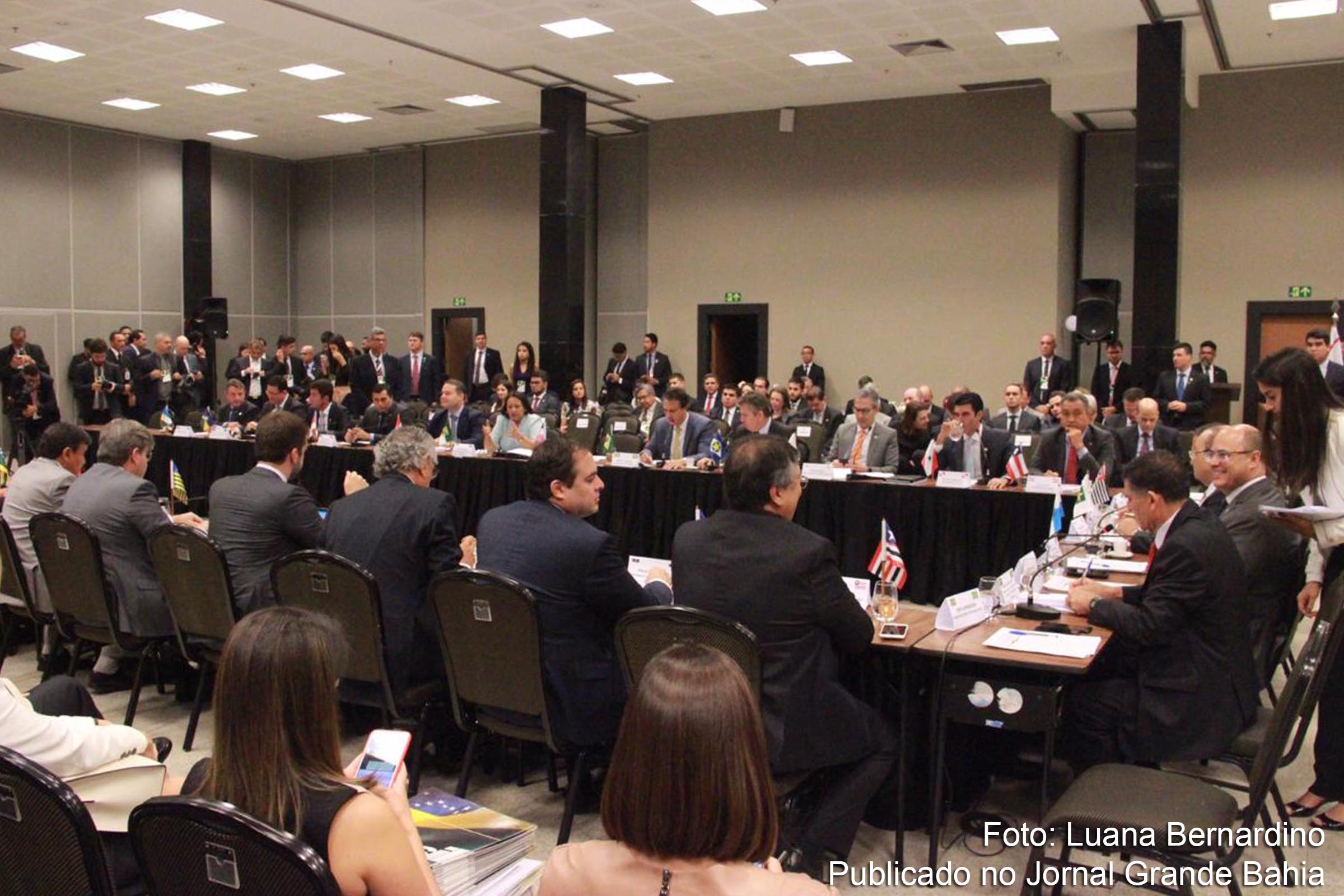 Governador Rui Costa participa do III Fórum de Governadores, no Centro Internacional de Convenções do Brasil, em Brasília, em 20 de fevereiro de 2019.