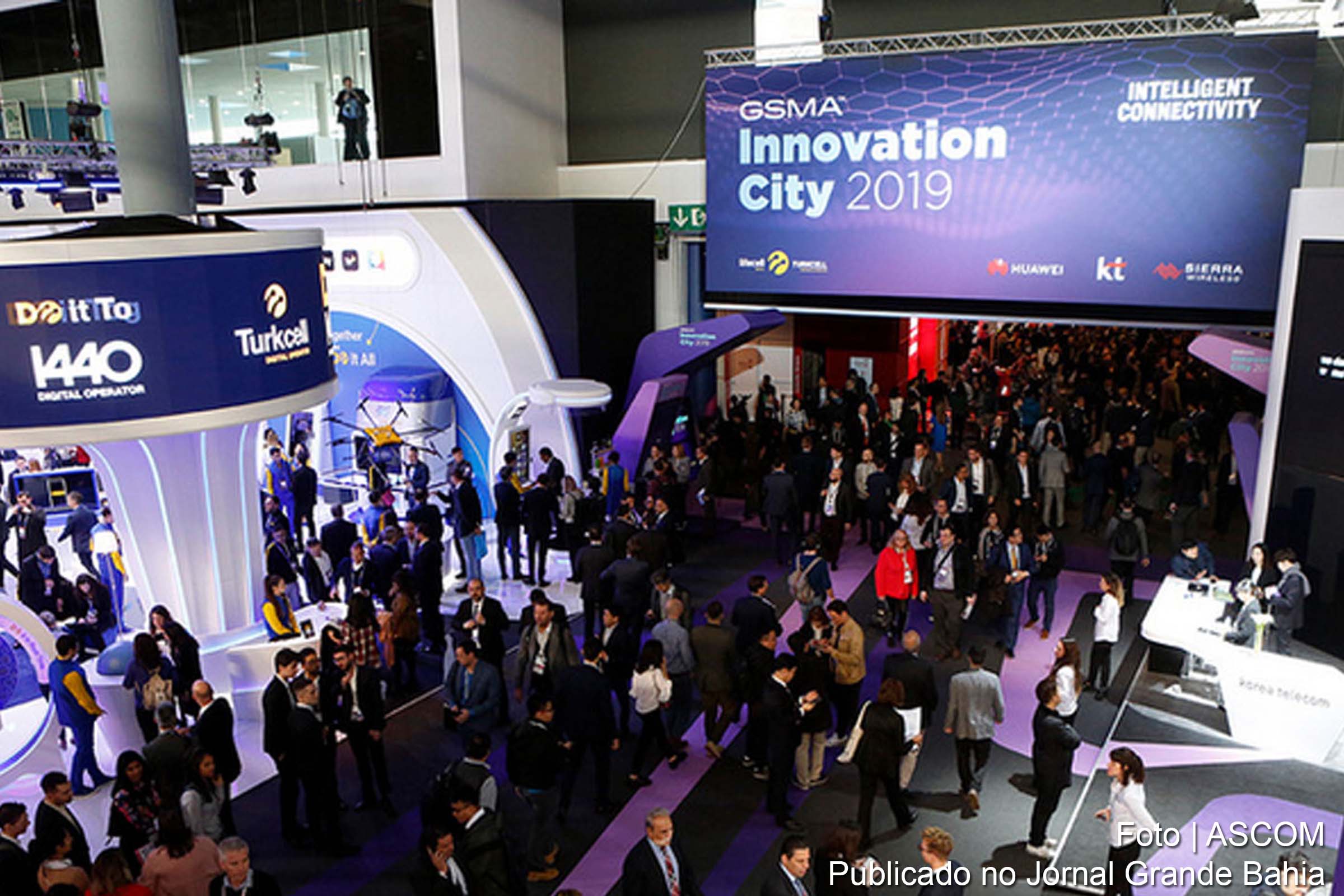 Secretário Walter Pinheiro participa do Mobile World Congress 2019 em Barcelona.