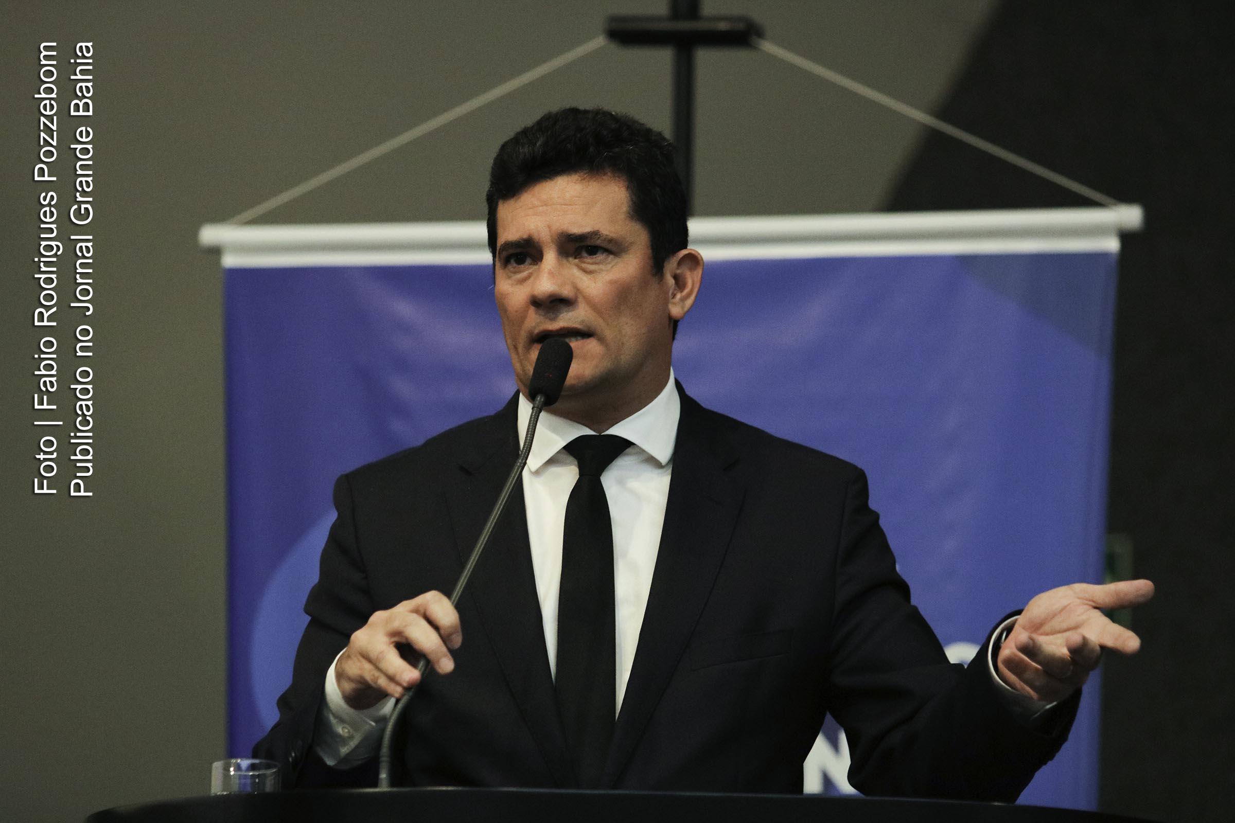 Sérgio Fernando Moro, ministro da Justiça.
