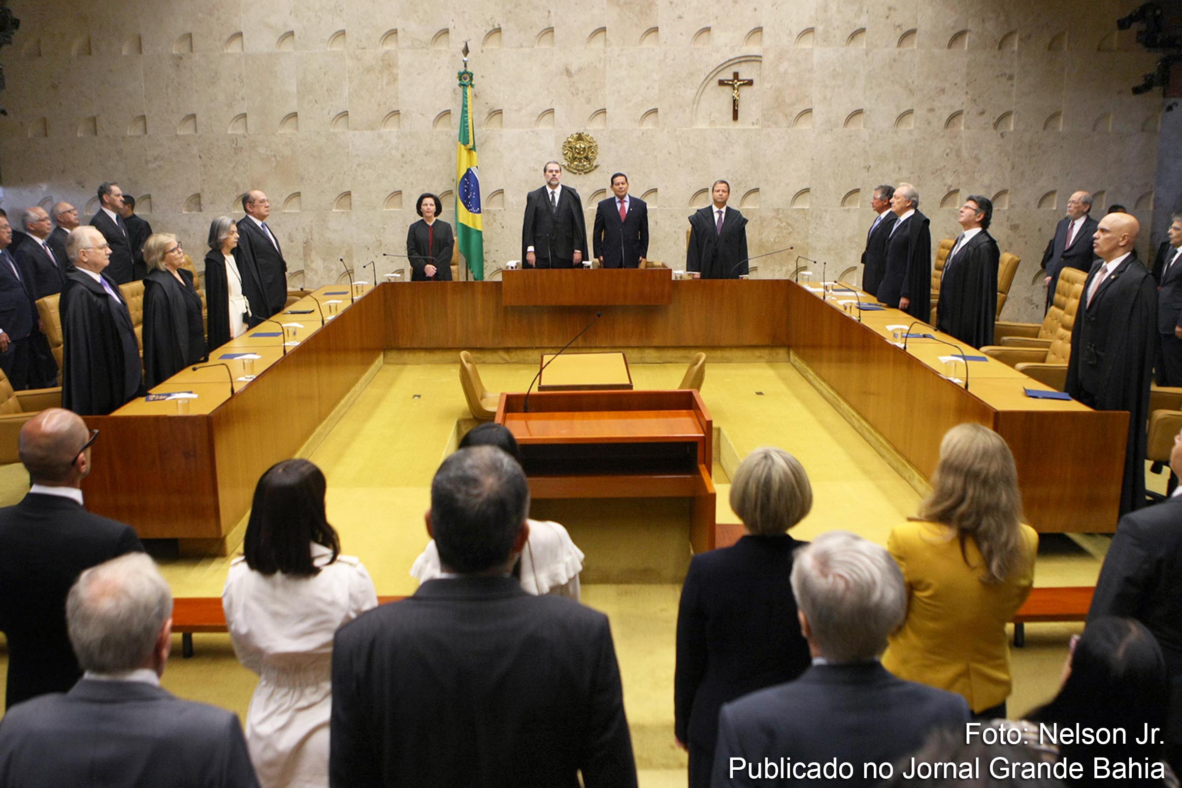Sessão de abertura do ano forense de 2019 no Supremo Tribunal Federal (STF).