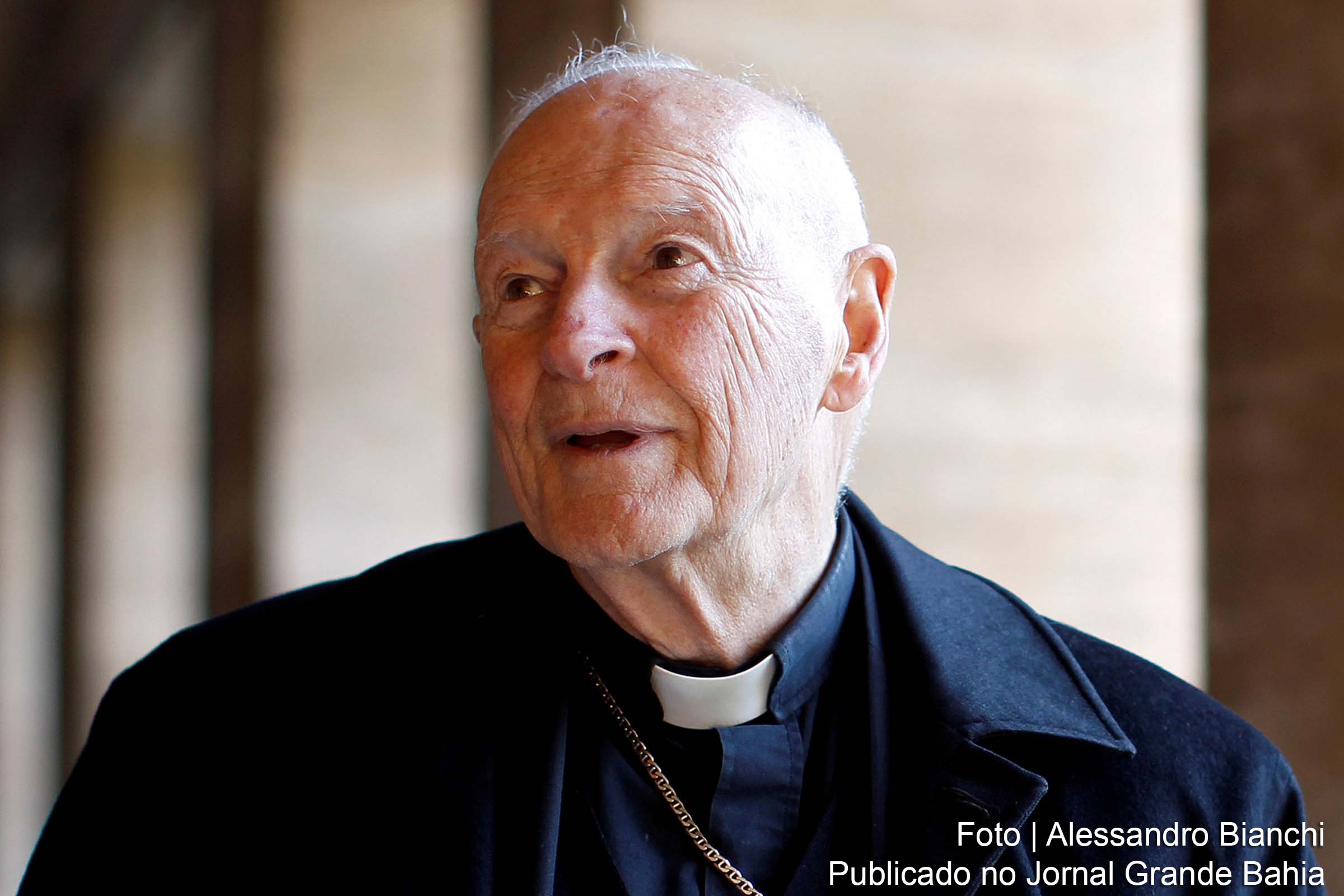 Theodore Edgar McCarrick foi expulso da Igreja Católica pelo Papa Francisco, em decorrência de envolvimento em casos de abuso sexual.
