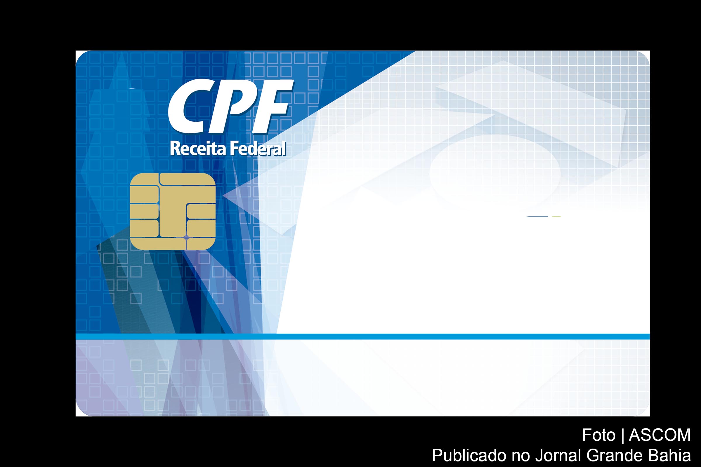 Cadastro de Pessoas Físicas na Receita Federal (CPF) pode ser usado como identidade em órgãos federais.