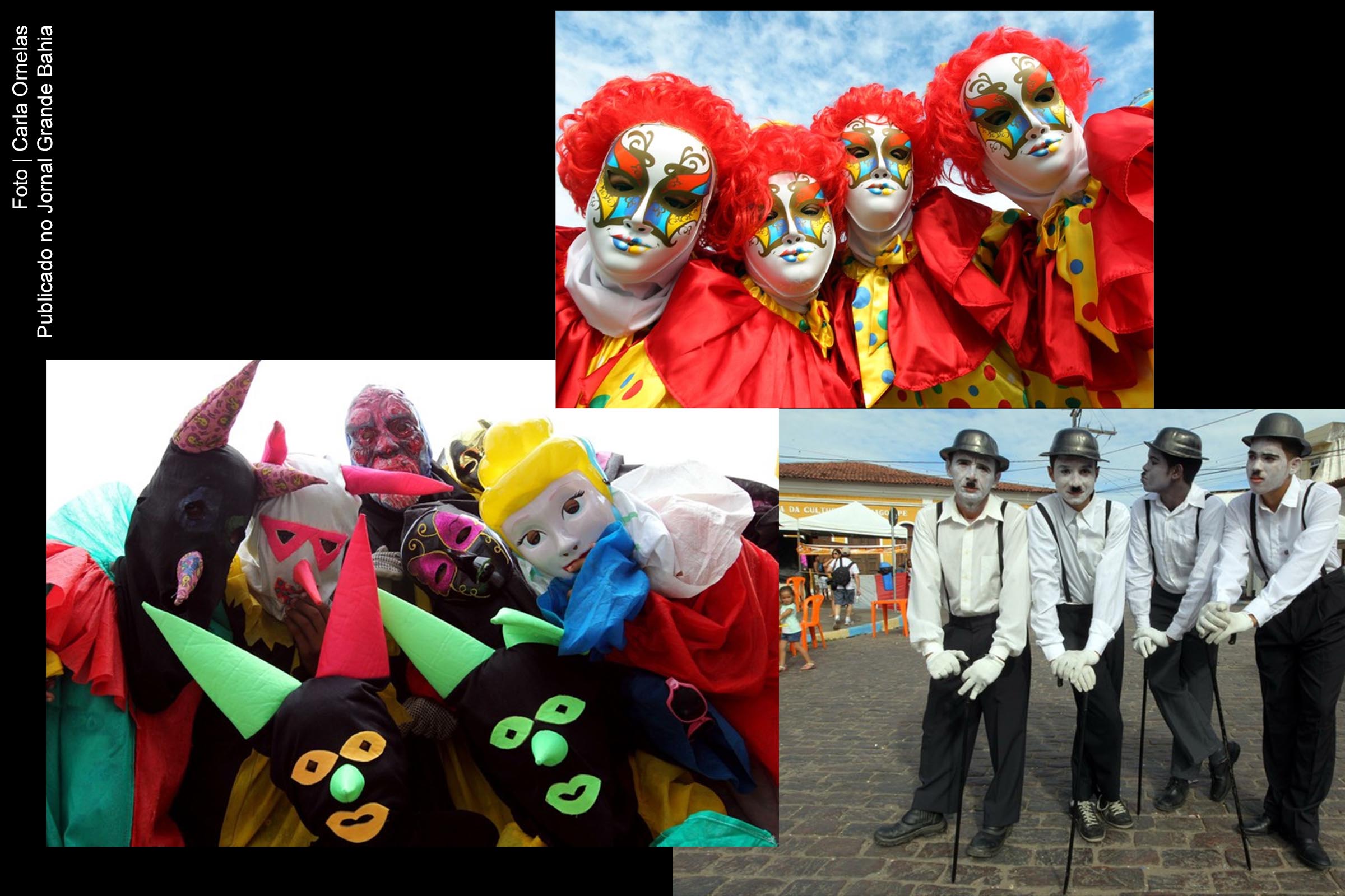 Carnaval de Maragogipe é destaque pelo desfile de máscaras e fantasias.