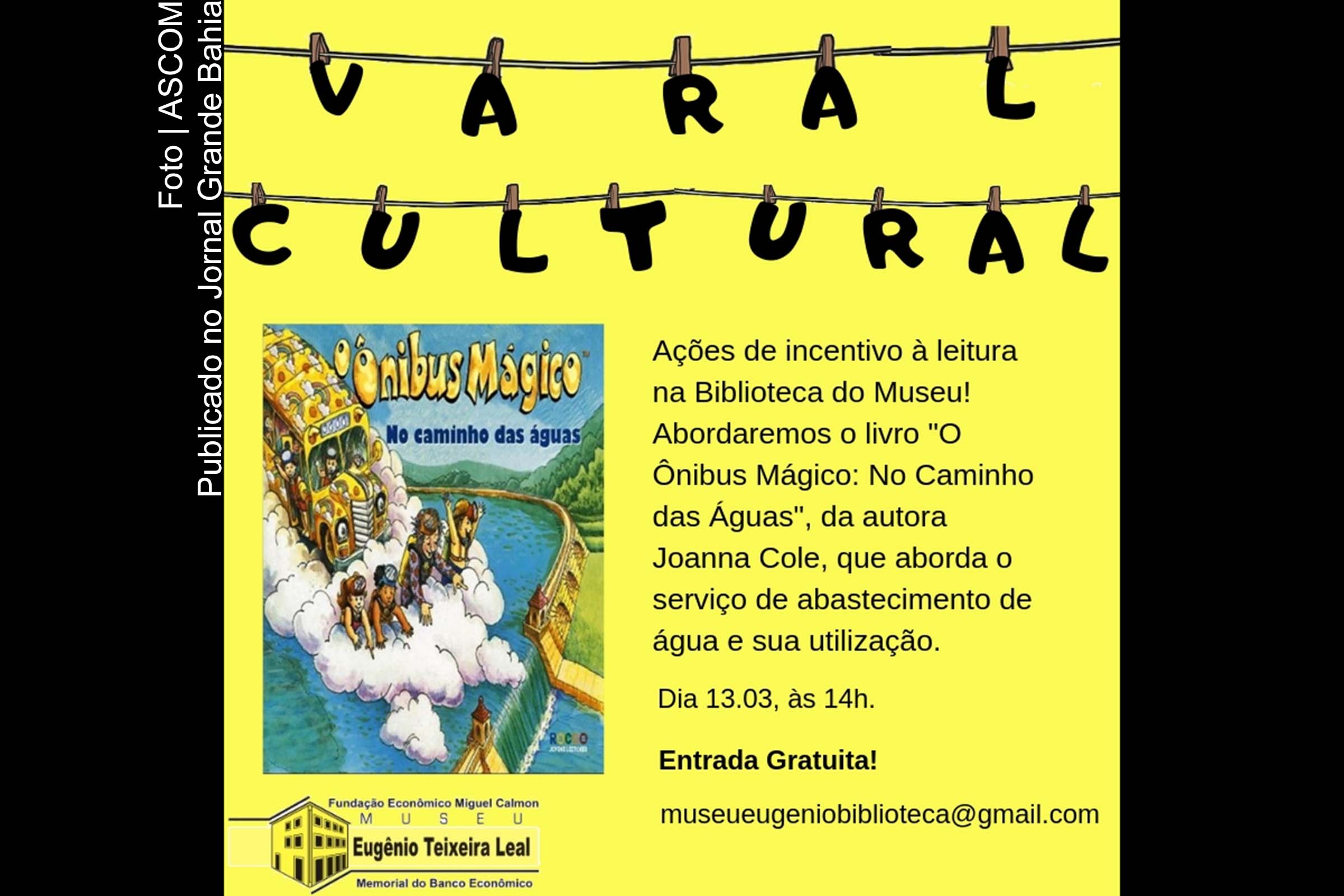 Salvador: Museu Eugênio Leal divulga programação do mês de março 2019