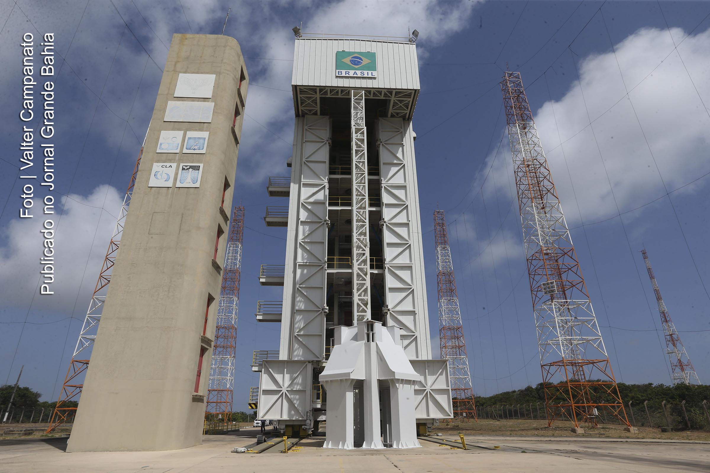 Centro de Lançamento de Alcântara (CLA), situada em Alcântara, Maranhão.