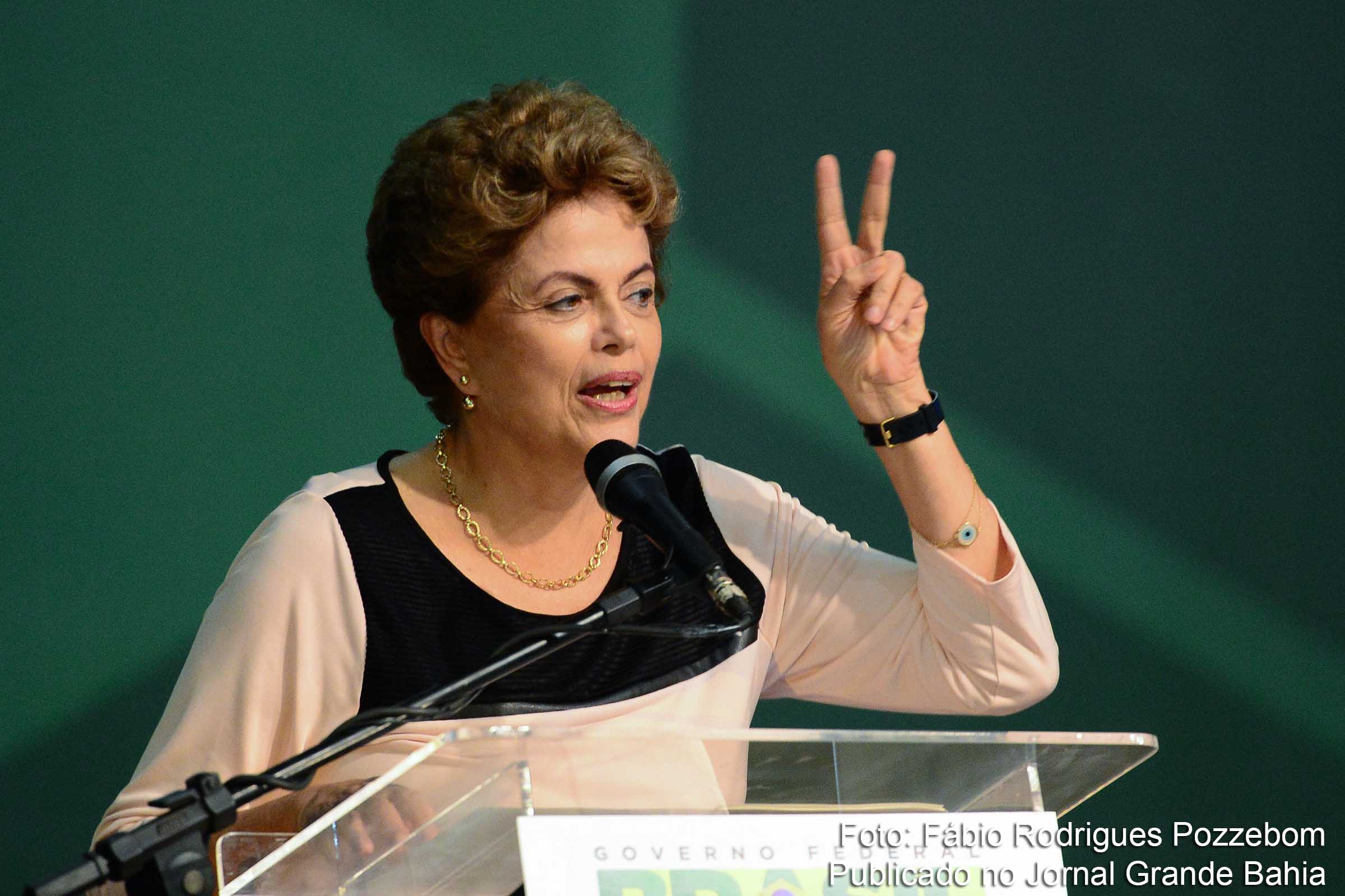 A presidenta Dilma Rousseff e a ministra do Desenvolvimento Social e Combate à Fome, Tereza Campello participam da abertura da 10ª Conferência Nacional de Assistência Social, em 7 de dezembro de 2015.