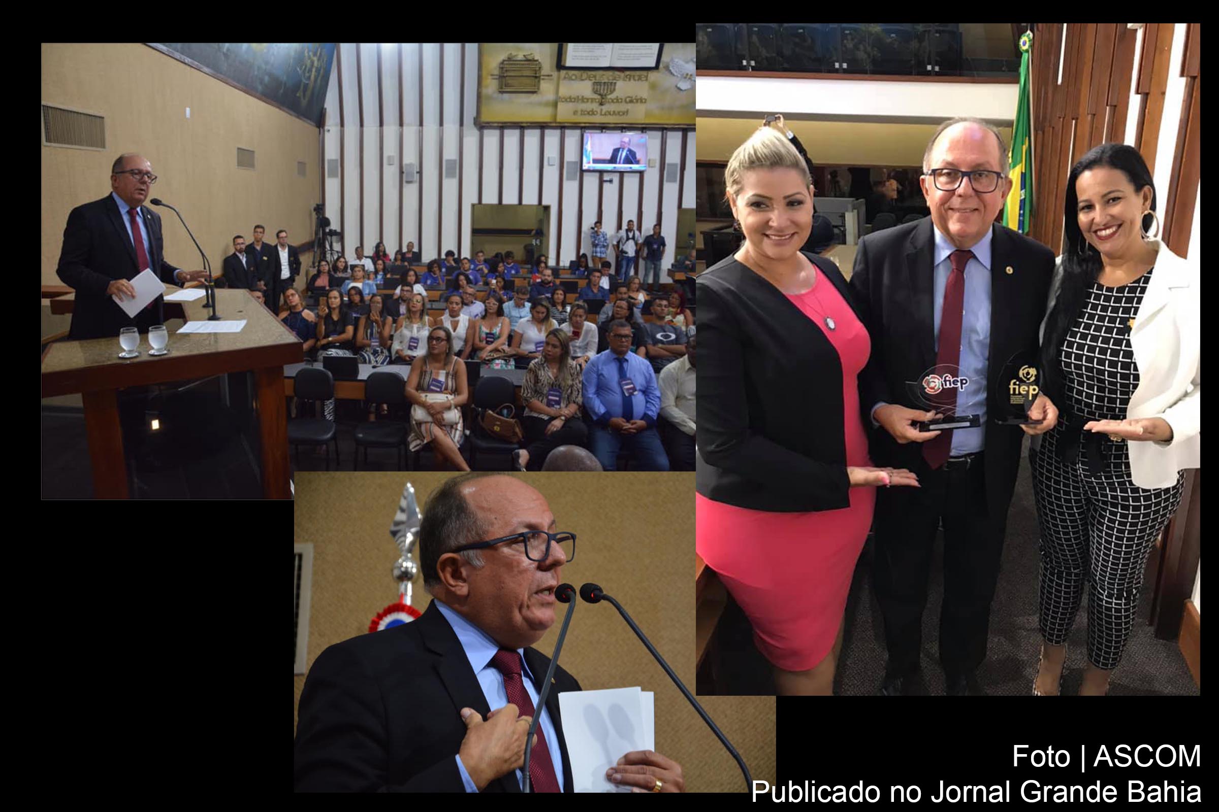 Deputado José de Arimateia presta homenagem aos profissionais de optometria.