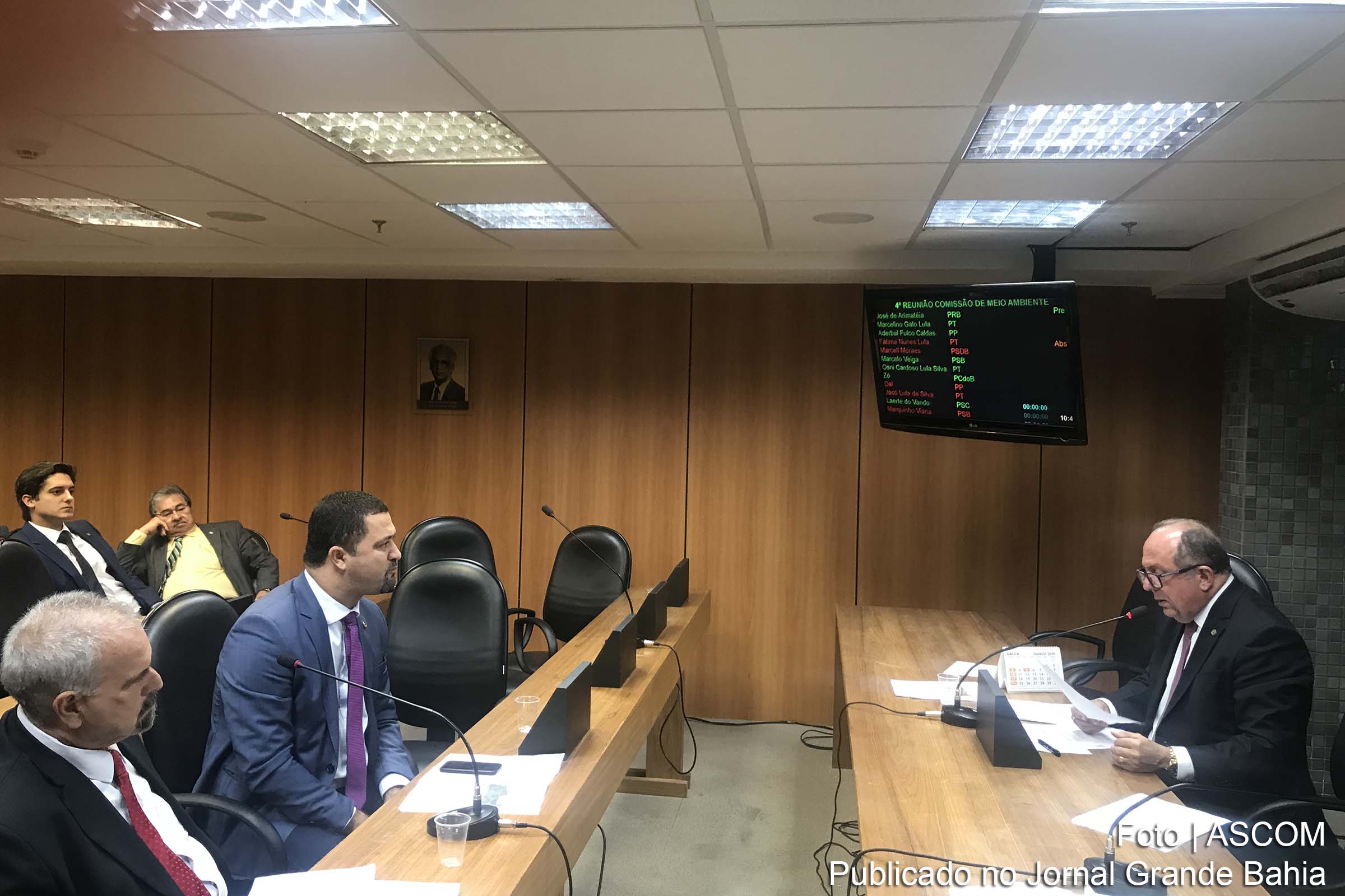 Deputado José de Arimateia preside quarta reunião da Comissão Permanente do Meio Ambiente, Seca e Recursos Hídricos da ALBA.