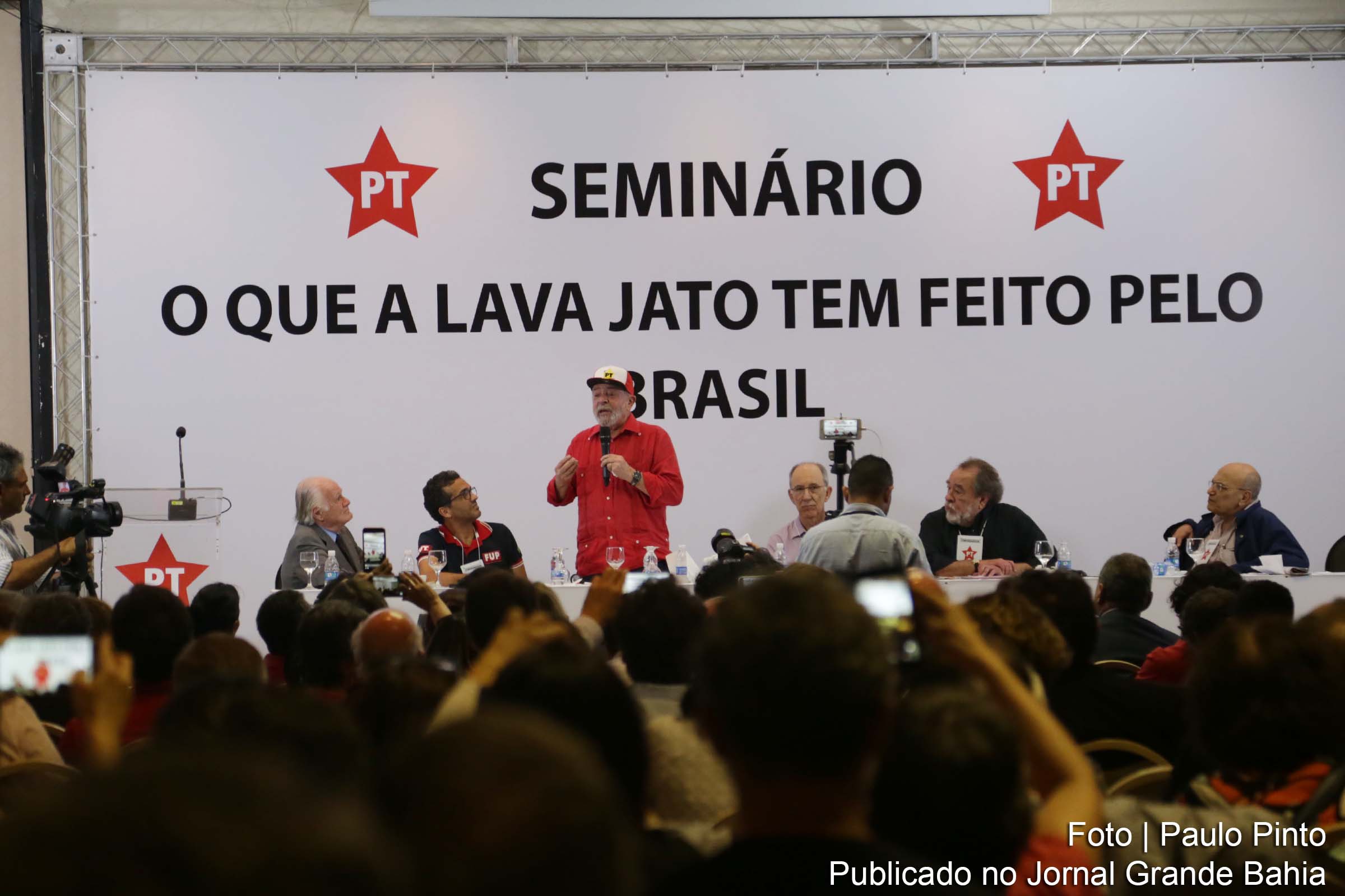 Seminário ‘O Que A Lava a Jato tem Feito Pelo Brasil’, no hotel Pestana, São Paulo, com ex-presidente, em 24 de março de 2017.