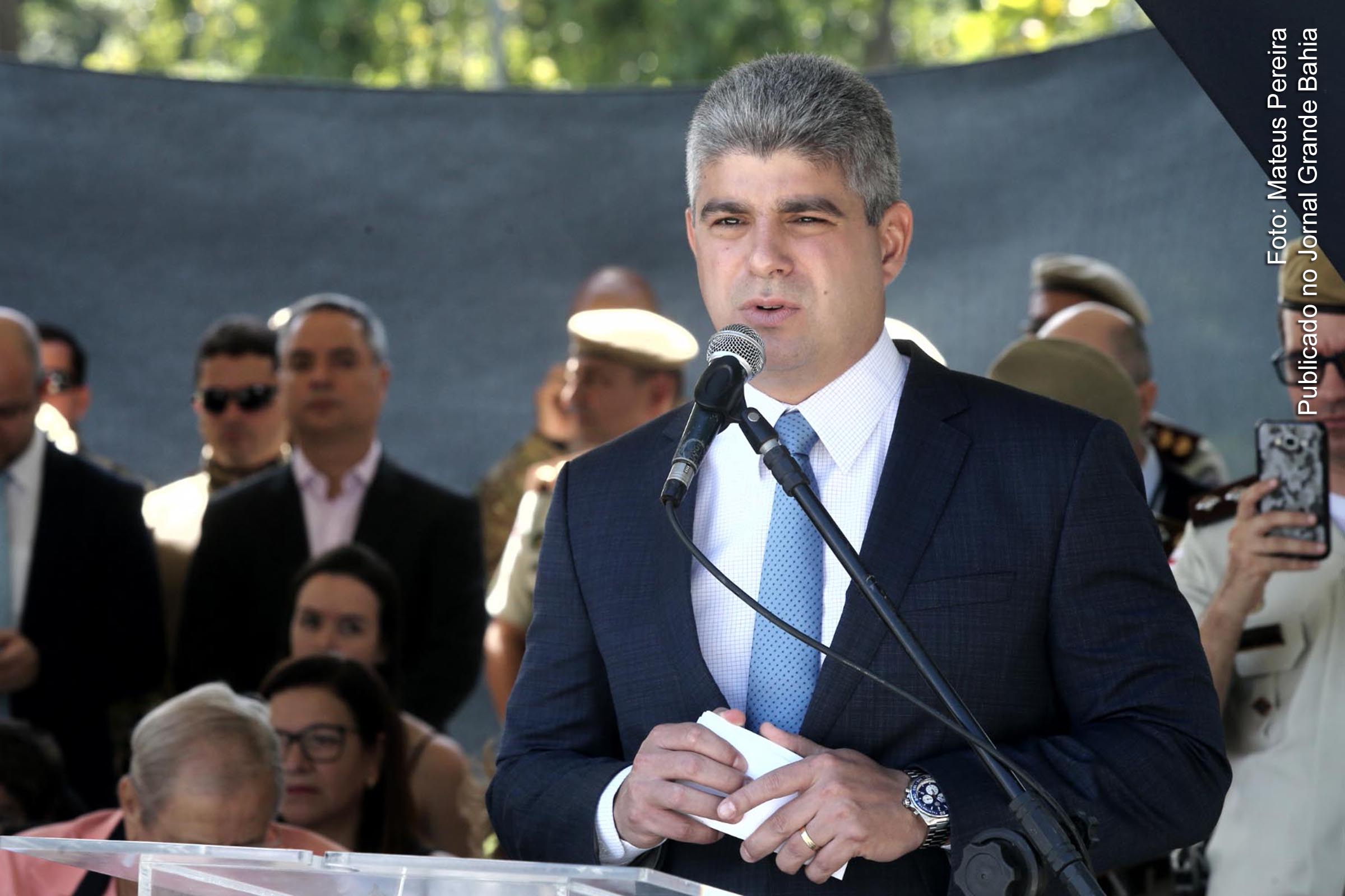 Maurício Teles Barbosa, secretário de Segurança Pública da Bahia (SSP Bahia).