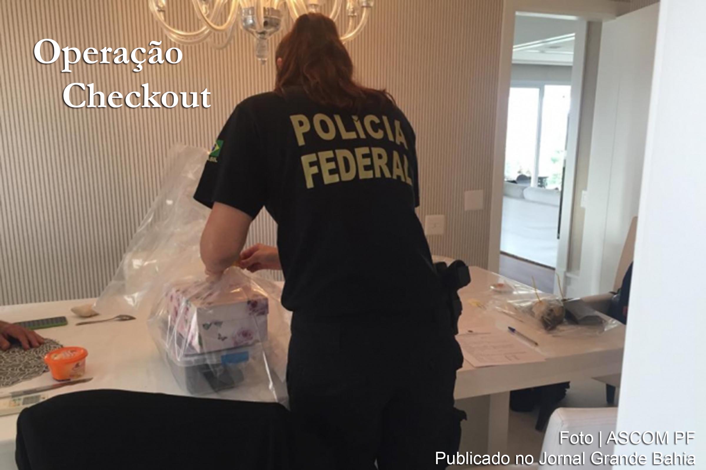 Polícia Federal (PF) atua na Operação Checkout, terceira fase da investigação Descarte.