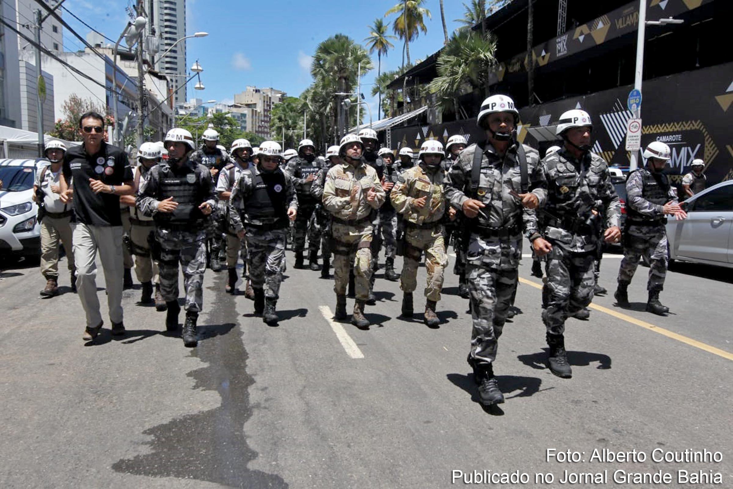 Policiais militares encerram Operação Carnaval 2019 de Salvador.