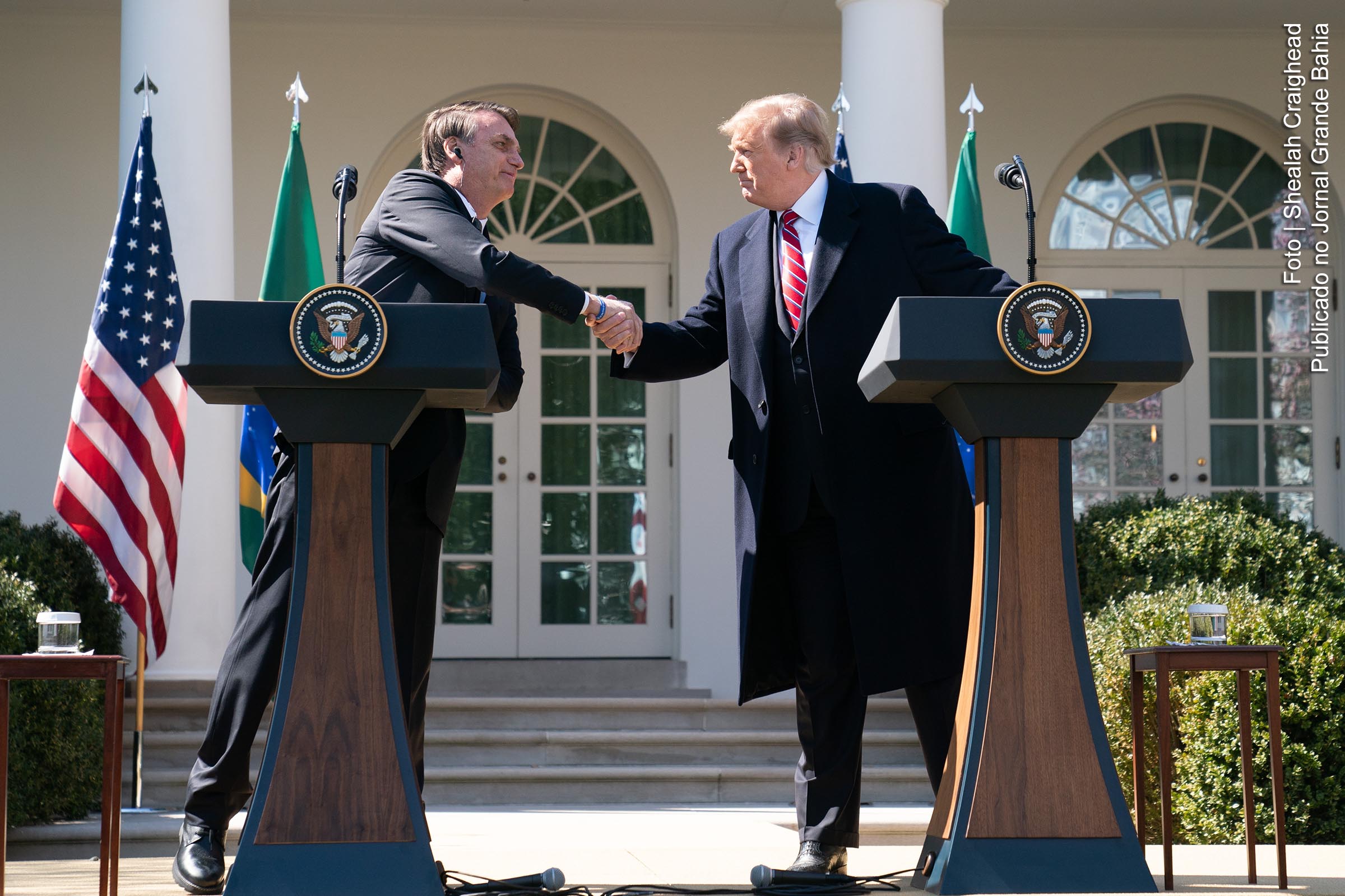 Presidentes Jair Bolsonaro e Donald Trump selaram acordo para retirar presidente Nicolás Maduro da Venezuela.