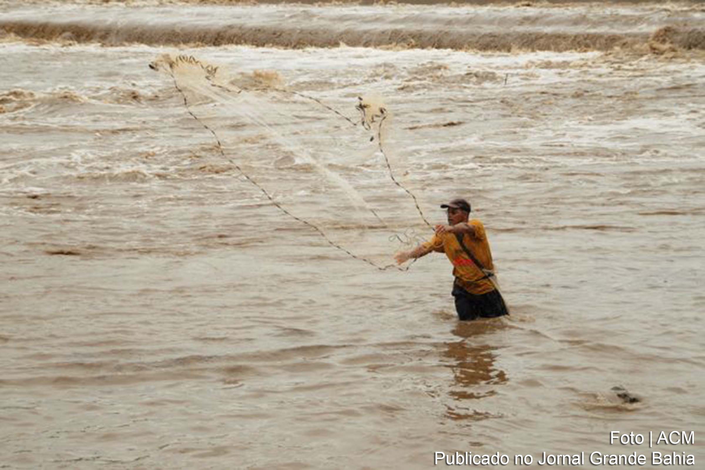 Produção do documentário sobre o Rio Jacuípe, no município de Piritiba.