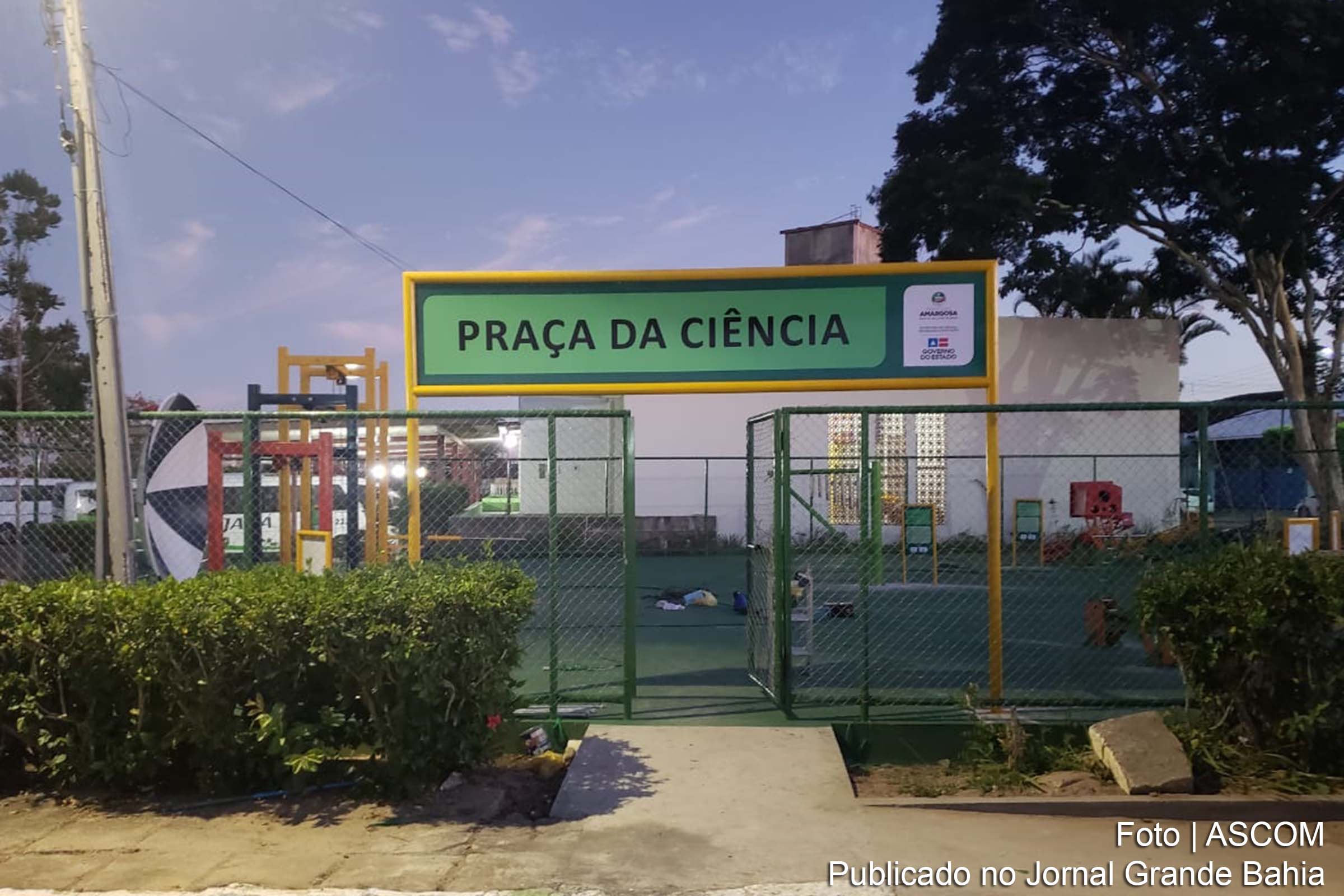 Praça José Dantas de Miranda, em Amargosa.