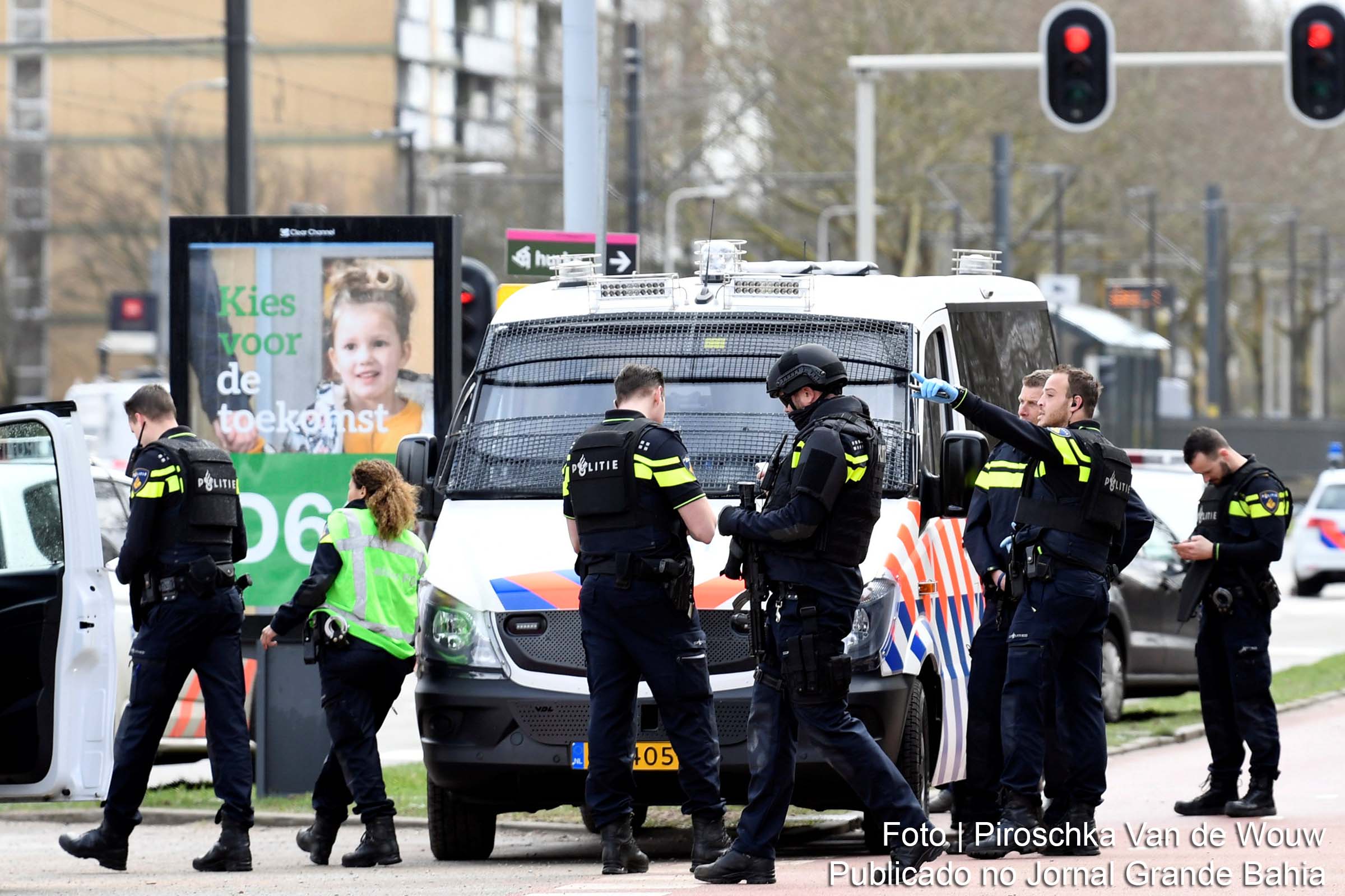 Tiroteio matou três pessoas em Utrecht, na Holanda.