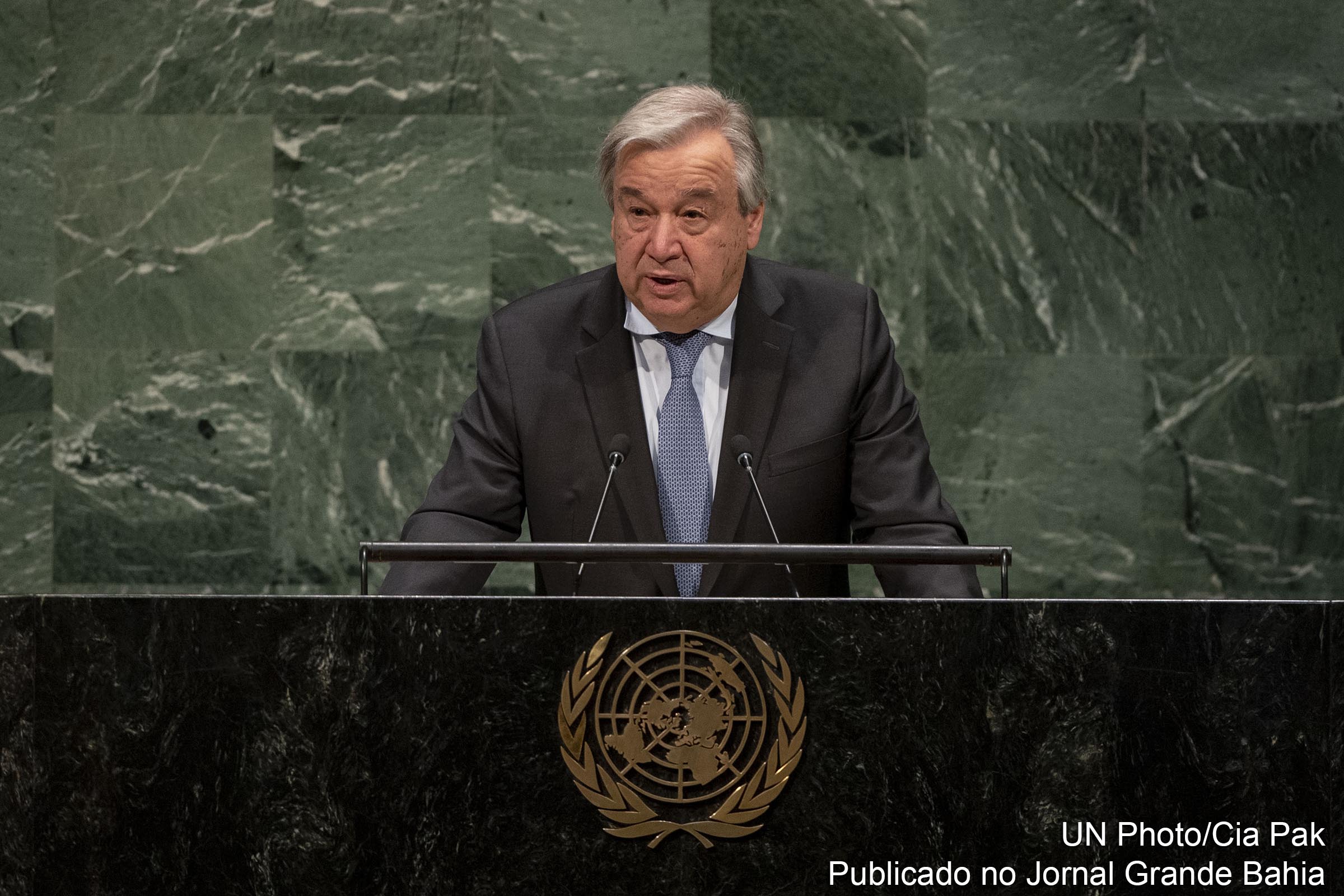 António Guterres, Secretário-Geral da ONU.