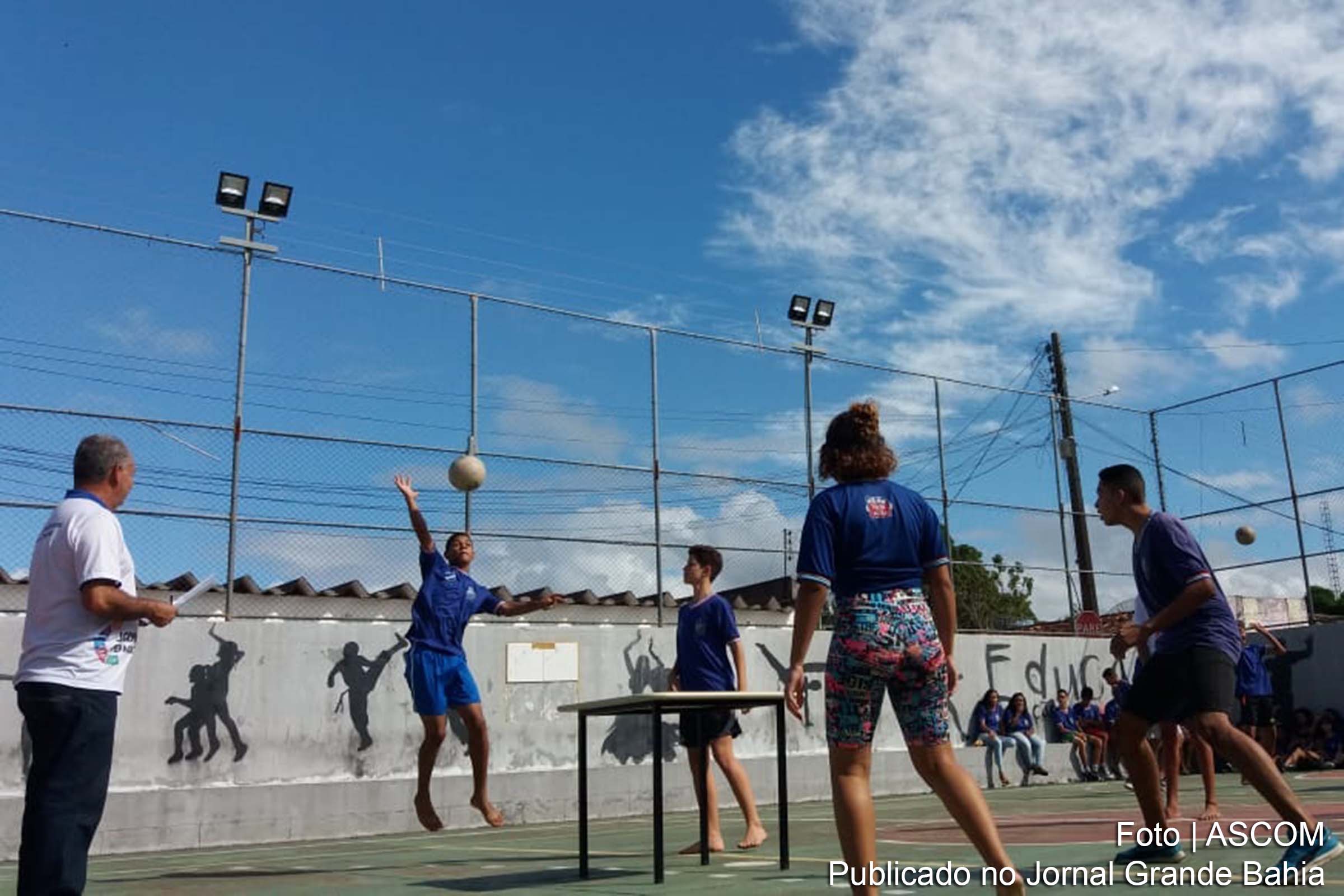 Centro Educacional Gilberto Viana sedia Jogos Estudantis da Rede Pública.