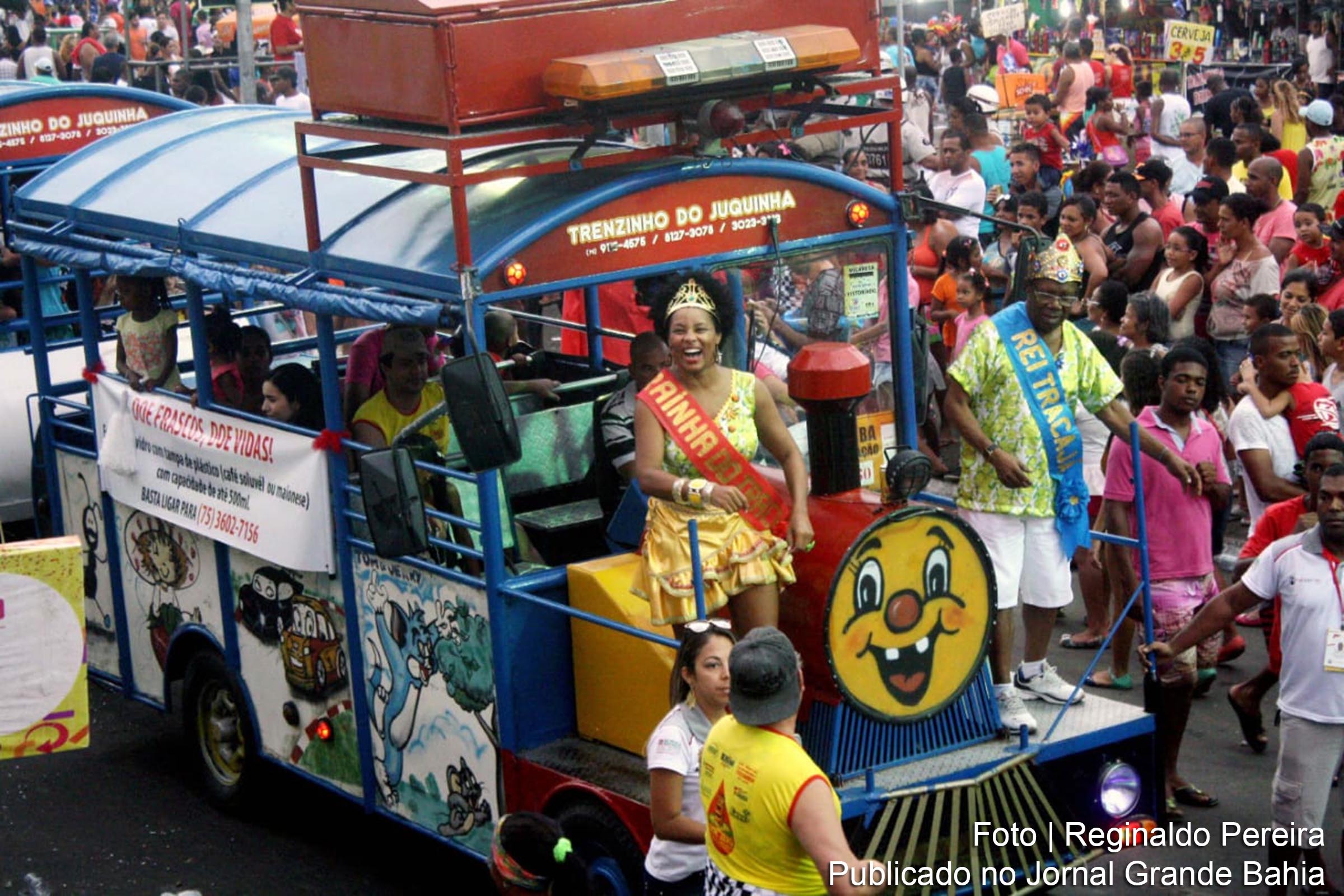 Desfile do Broco Tracajá, durante Micareta 2018 de Feira de Santana.